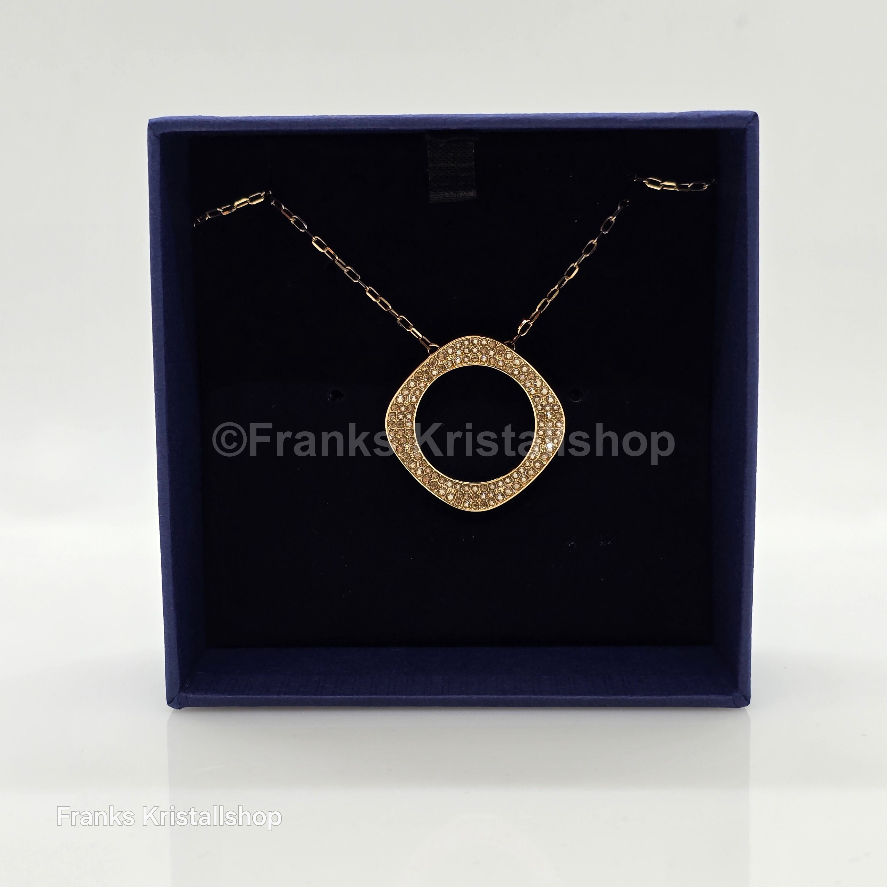 SWAROVSKI Vio Halskette Kreis Ring, Vergoldet 5139554