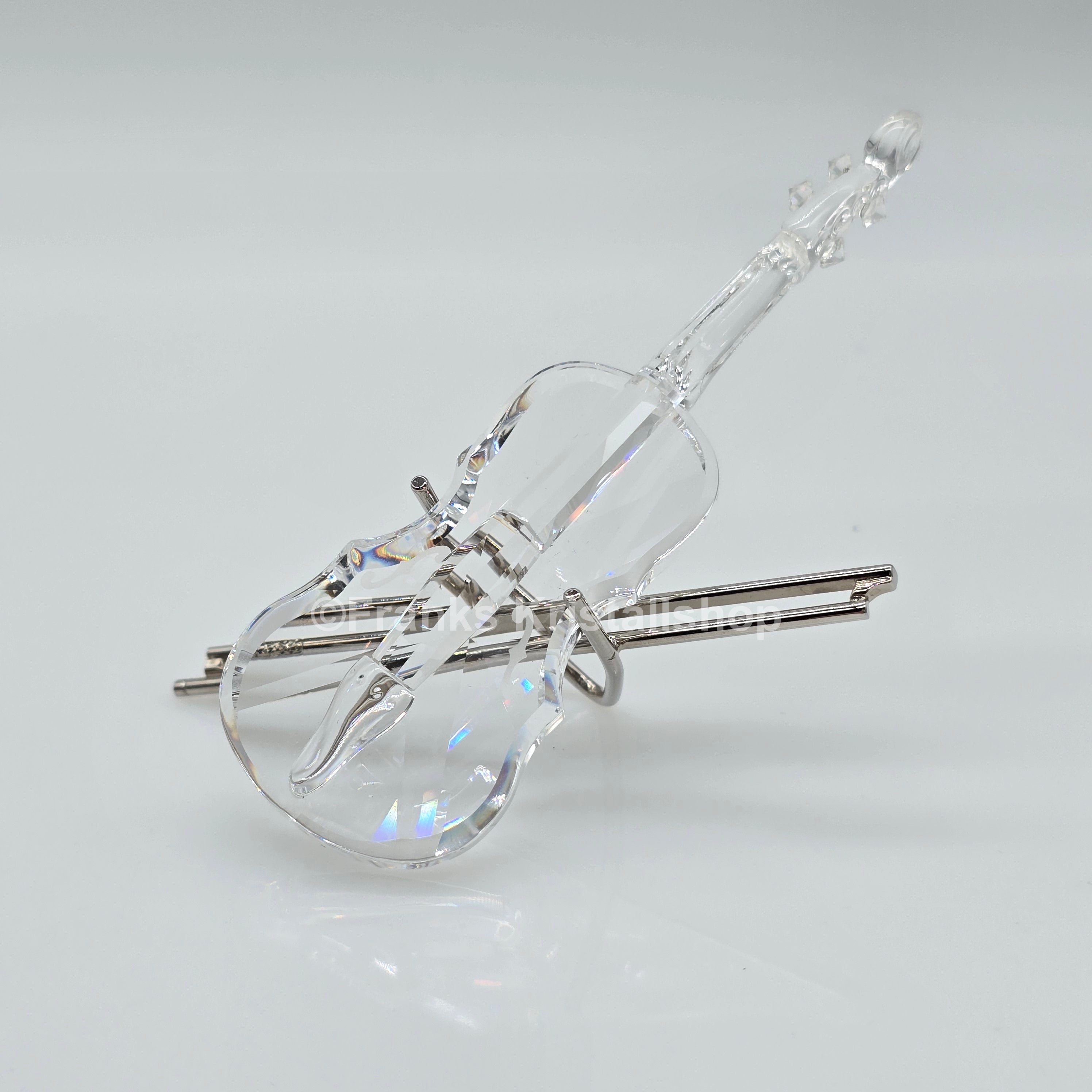 SWAROVSKI Violine mit Bogen und Ständer 203056
