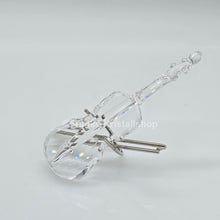 Lade das Bild in den Galerie-Viewer, SWAROVSKI Violine mit Bogen und Ständer 203056

