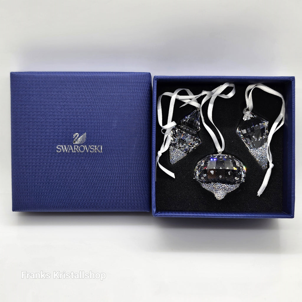 SWAROVSKI Weihnachts Ornamente Set 3-teilg 5223618