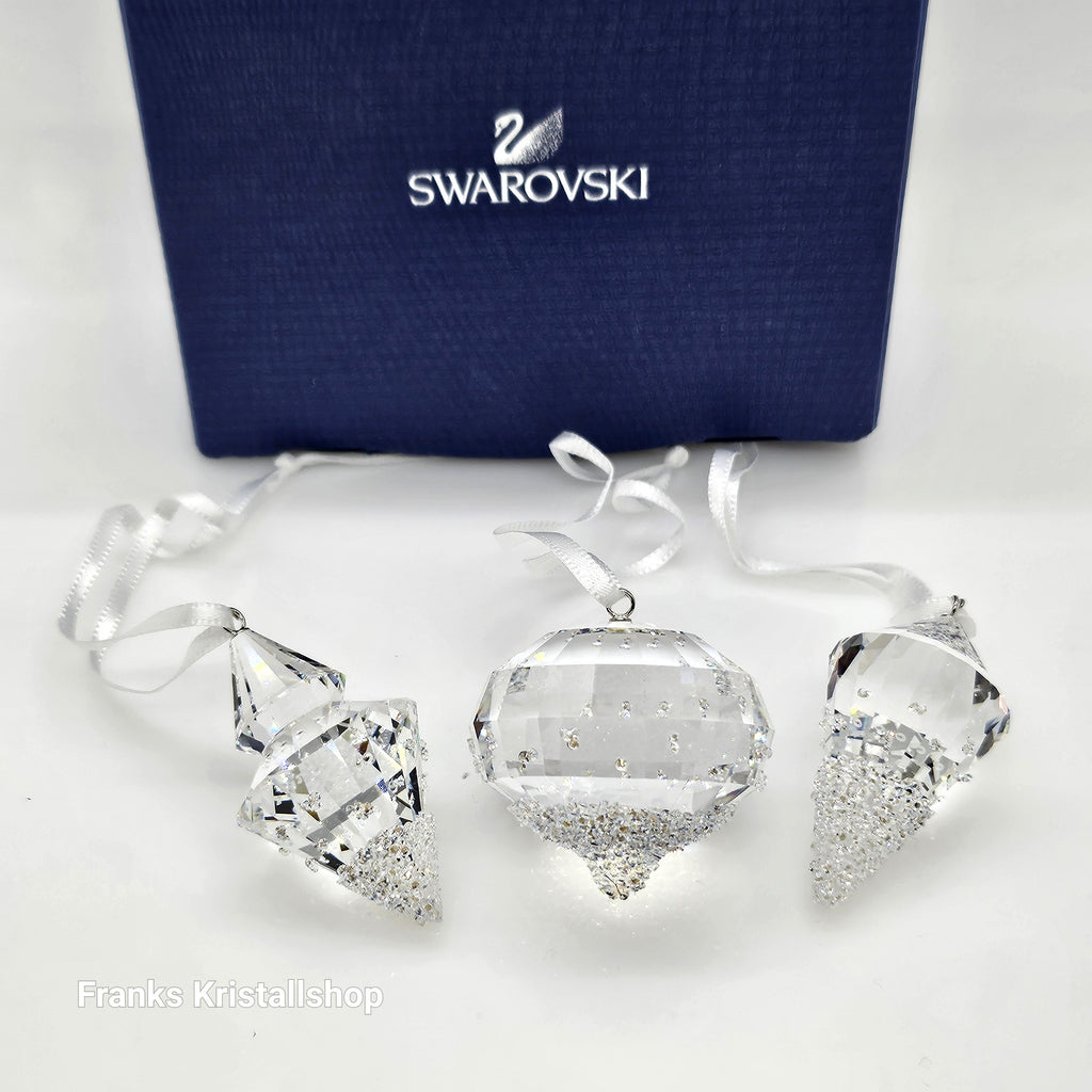 SWAROVSKI Weihnachts Ornamente Set 3-teilg 5223618