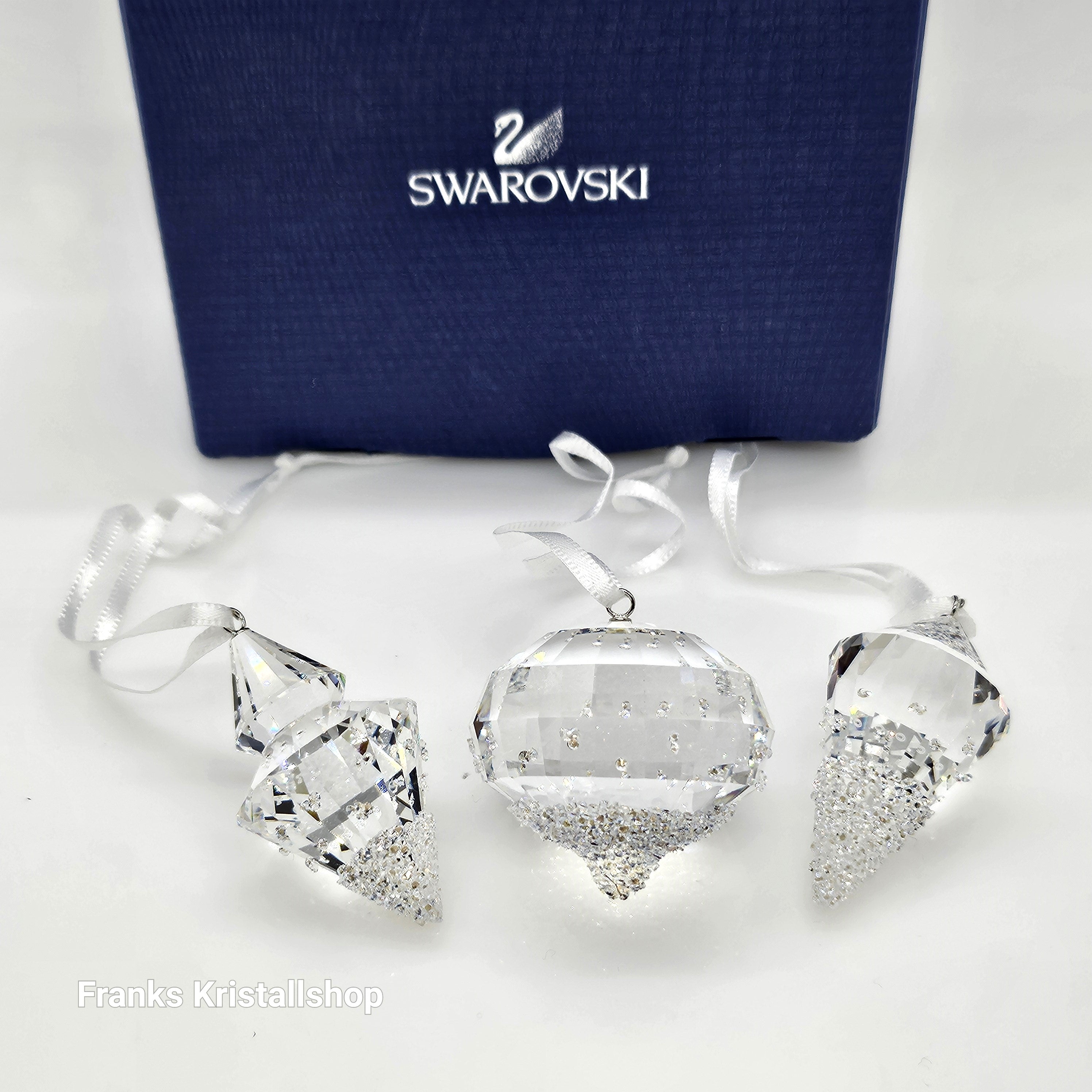 SWAROVSKI Weihnachts Ornamente Set 3-teilg 5223618