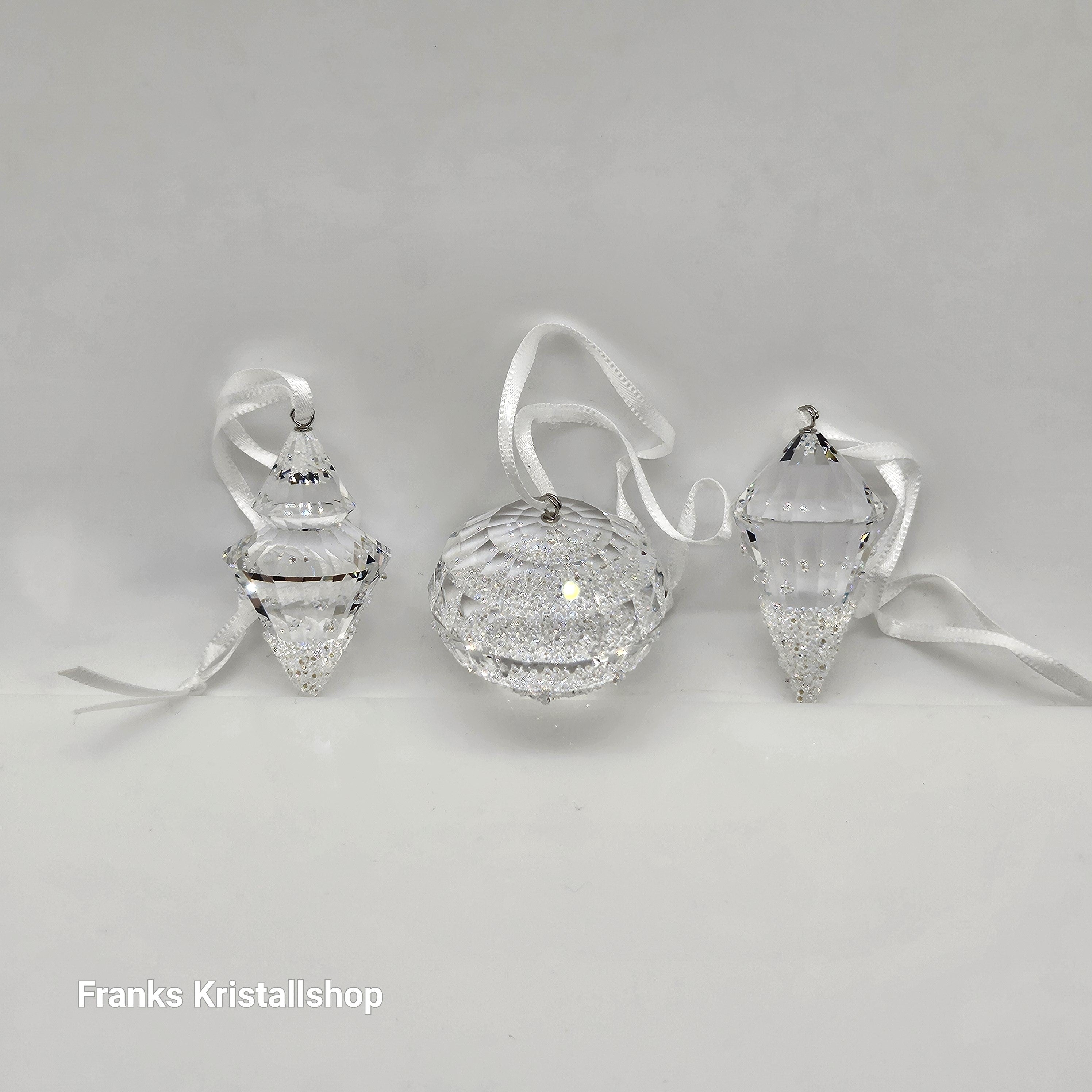 SWAROVSKI Weihnachts Ornamente Set 3-teilg 5223618