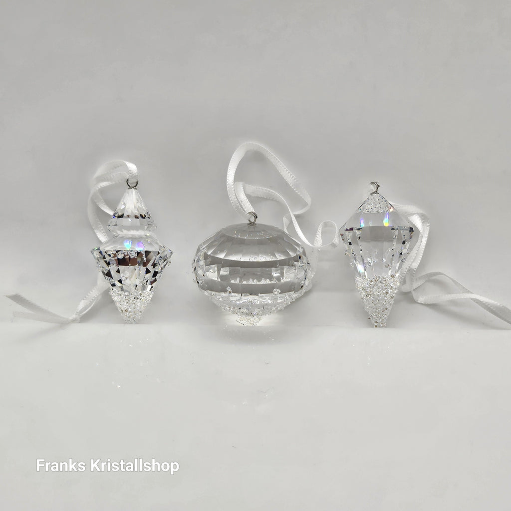 SWAROVSKI Weihnachts Ornamente Set 3-teilg 5223618