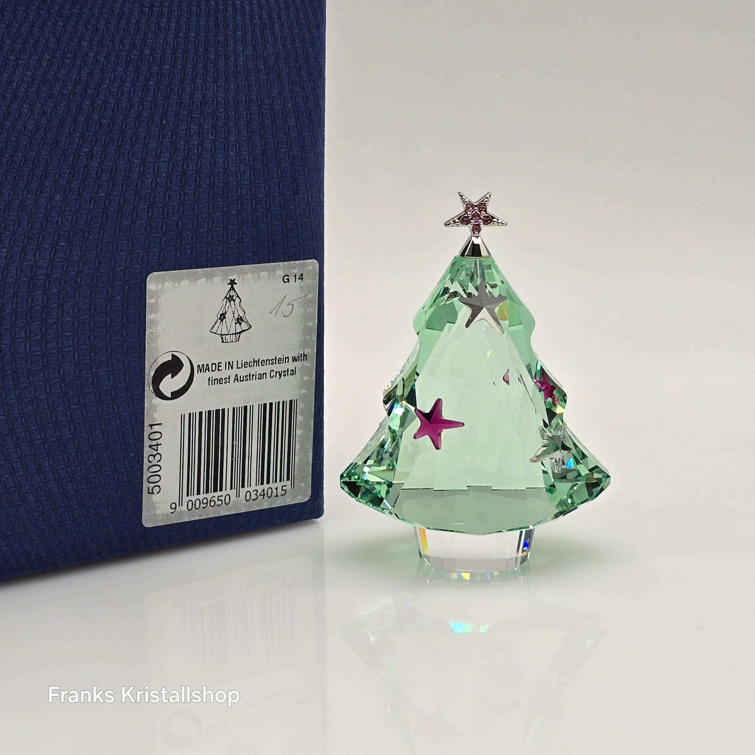 SWAROVSKI Weihnachtsbaum Grün Chrysolite 5003401