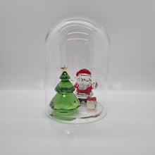Lade das Bild in den Galerie-Viewer, SWAROVSKI Weihnachtsbaum &amp; Santa Glasglocke 5403170
