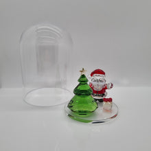 Lade das Bild in den Galerie-Viewer, SWAROVSKI Weihnachtsbaum &amp; Santa Glasglocke 5403170
