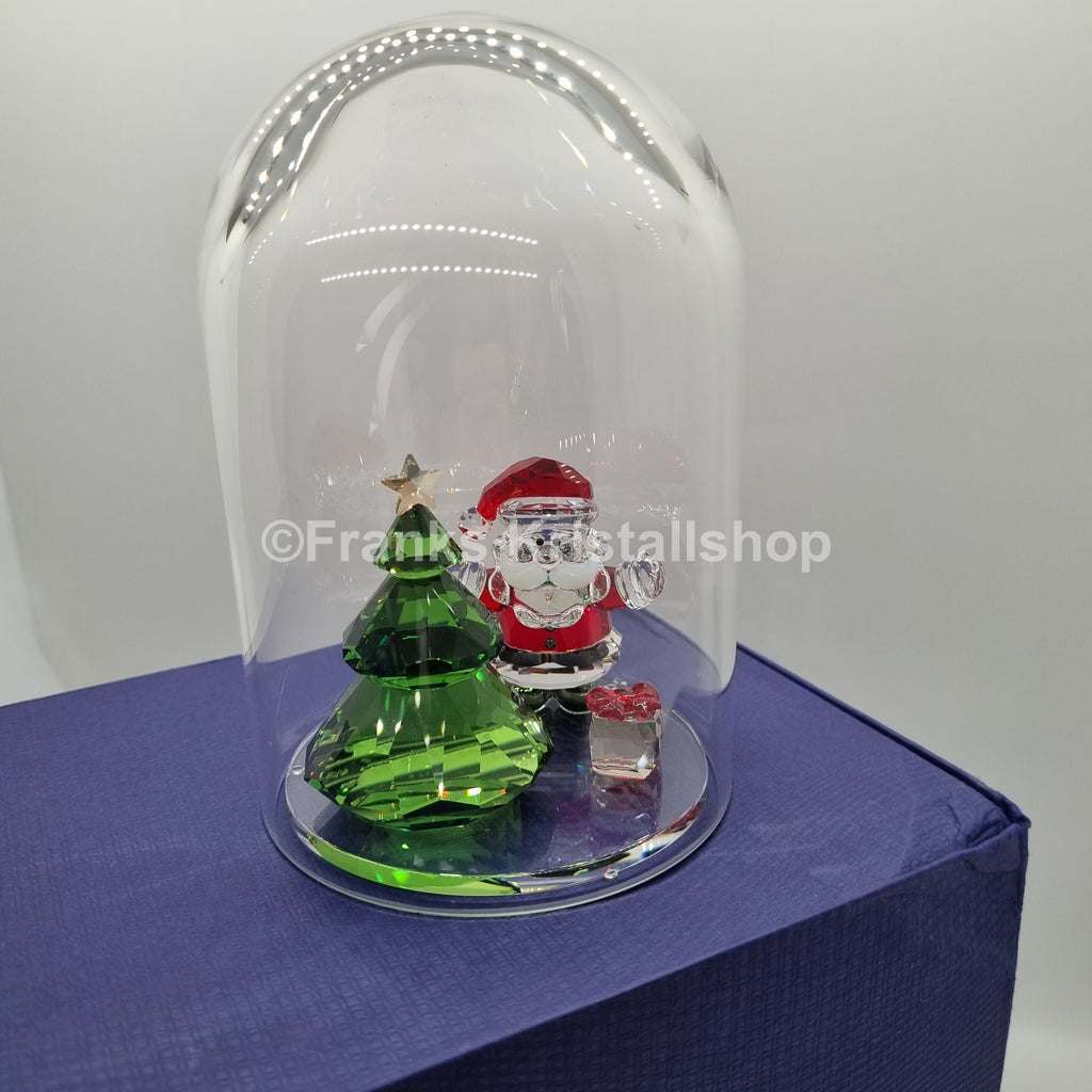 SWAROVSKI Weihnachtsbaum & Santa Glasglocke 5403170