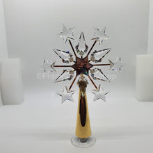 Lade das Bild in den Galerie-Viewer, SWAROVSKI Weihnachtsbaumspitze Christbaumspitze Gold 632785 oU
