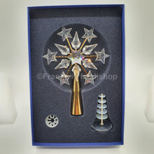 Lade das Bild in den Galerie-Viewer, SWAROVSKI Weihnachtsbaumspitze Christbaumspitze Gold 632785 oU

