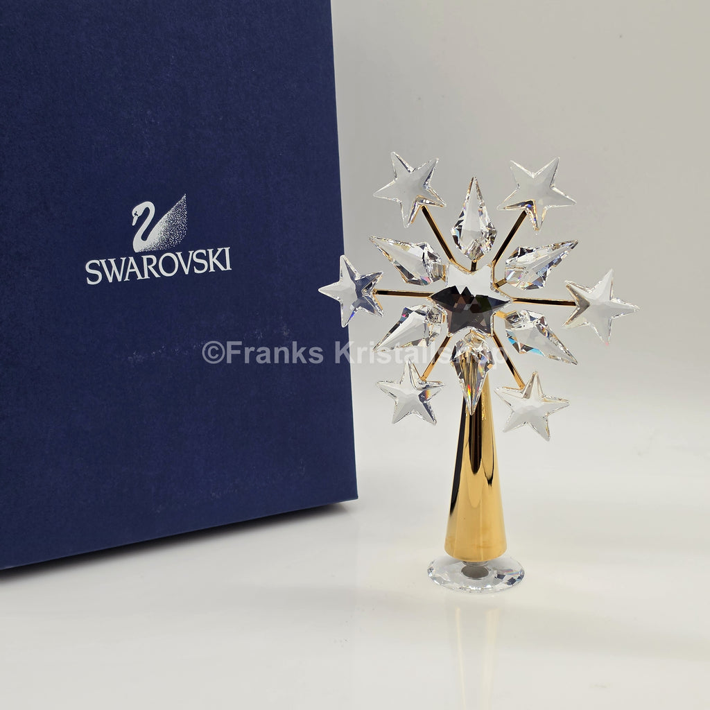 SWAROVSKI Christmas Tree Topper Gold 632785 woB