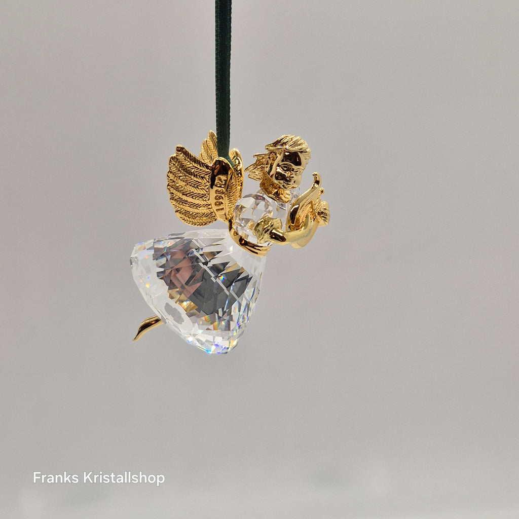 SWAROVSKI Weihnachtsengel 1998 mit Harfe Christmas Memories 219873