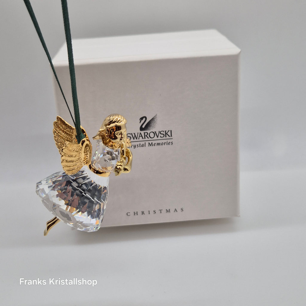 SWAROVSKI Weihnachtsengel 1998 mit Harfe Christmas Memories 219873