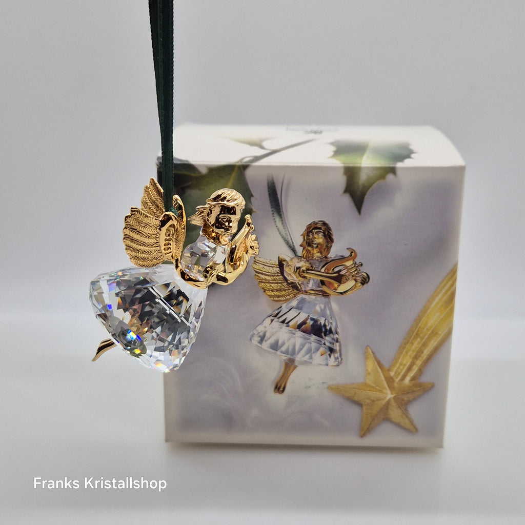 SWAROVSKI Weihnachtsengel 1998 mit Harfe Christmas Memories 219873