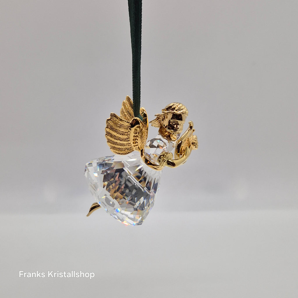 SWAROVSKI Weihnachtsengel 1998 mit Harfe Christmas Memories 219873