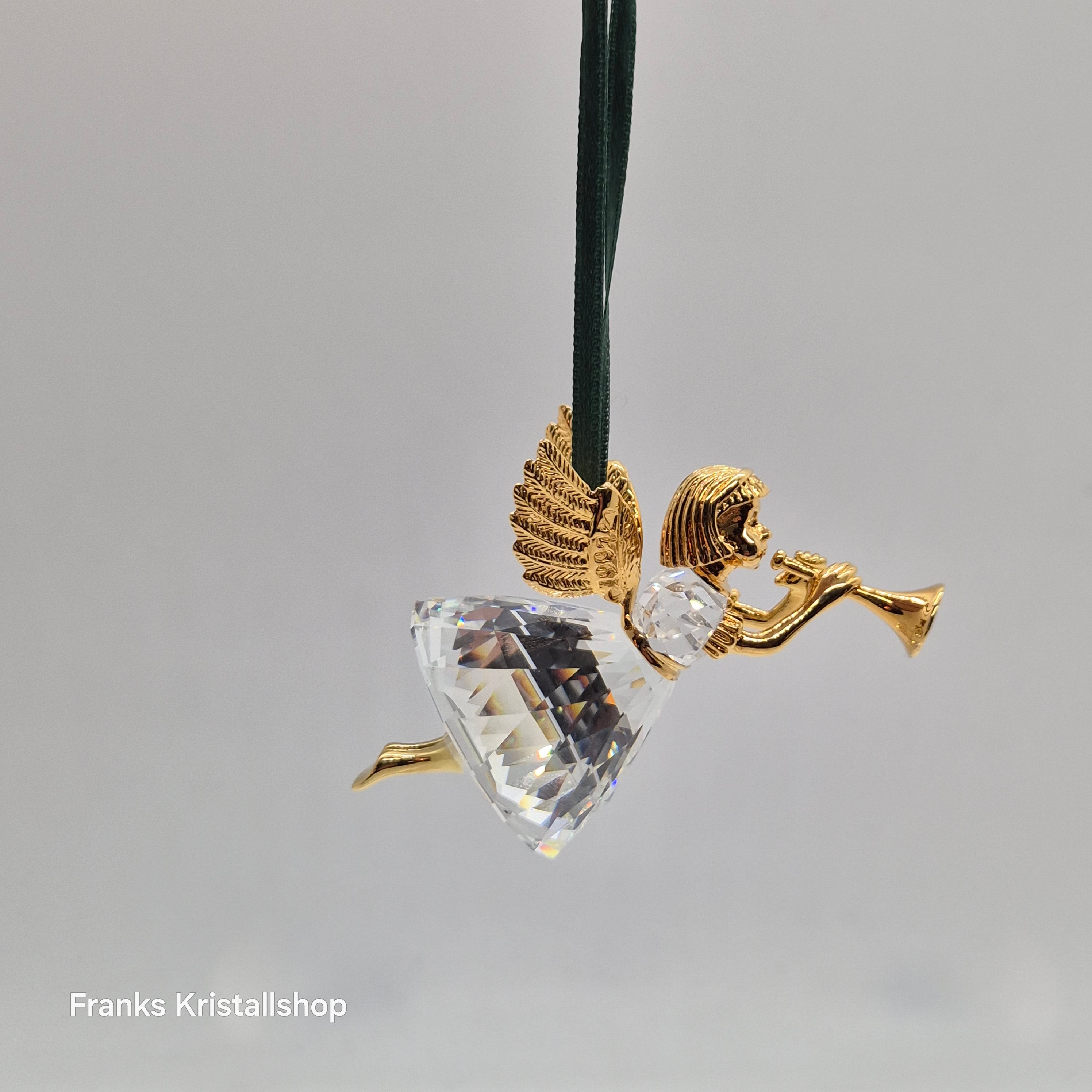 SWAROVSKI Weihnachtsengel 1997 mit Trompete Christmas Memories 211085
