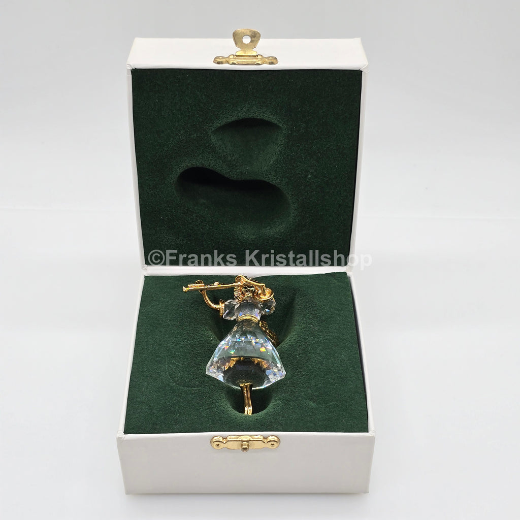 SWAROVSKI Weihnachtsengel 1999 Flöte Christmas Memories 235896 oU