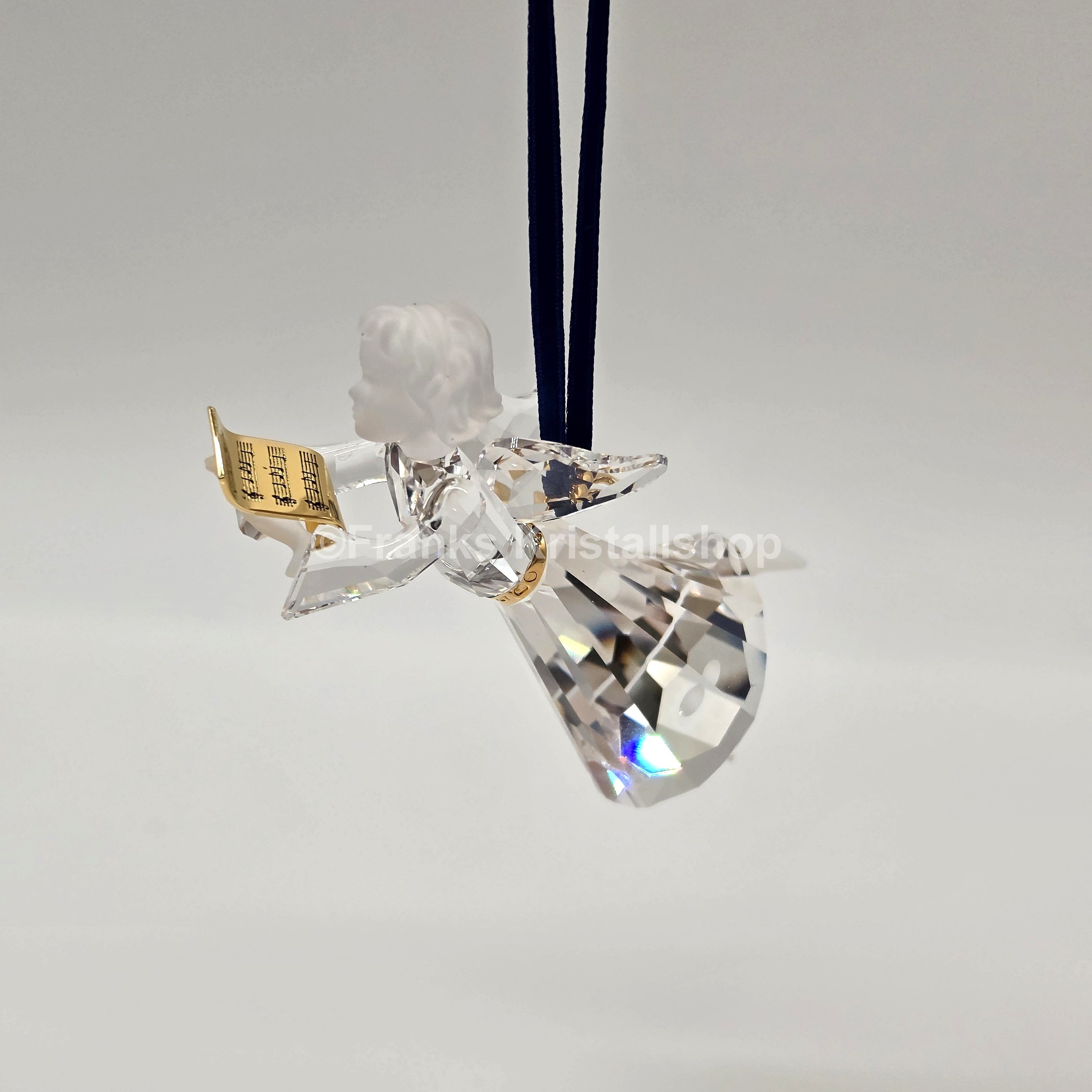 SWAROVSKI Weihnachtsengel 2007 mit Notenblatt limitiert Christmas Memories 904989