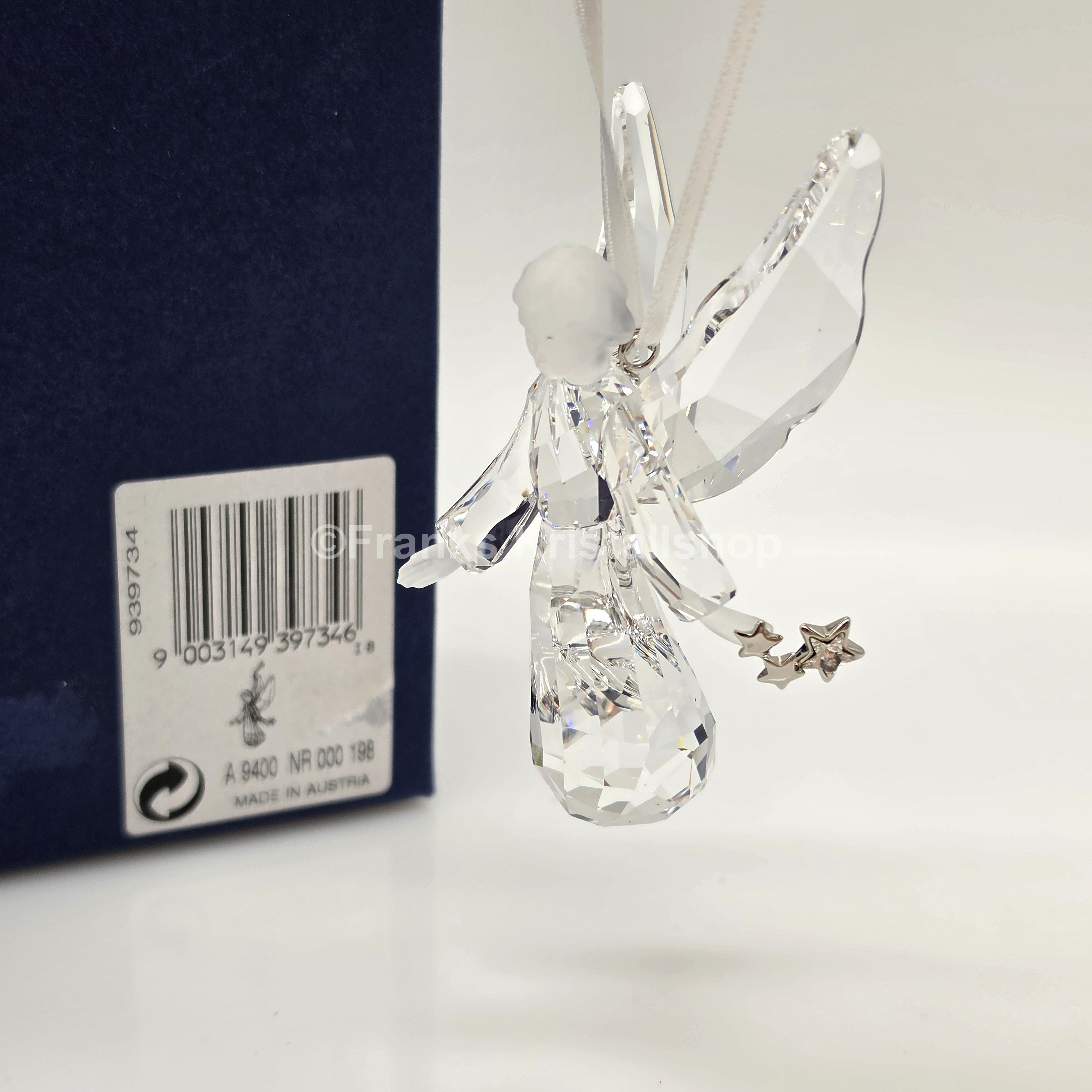 SWAROVSKI Weihnachtsengel 2008 mit Stern limitierte Ausgabe 939734