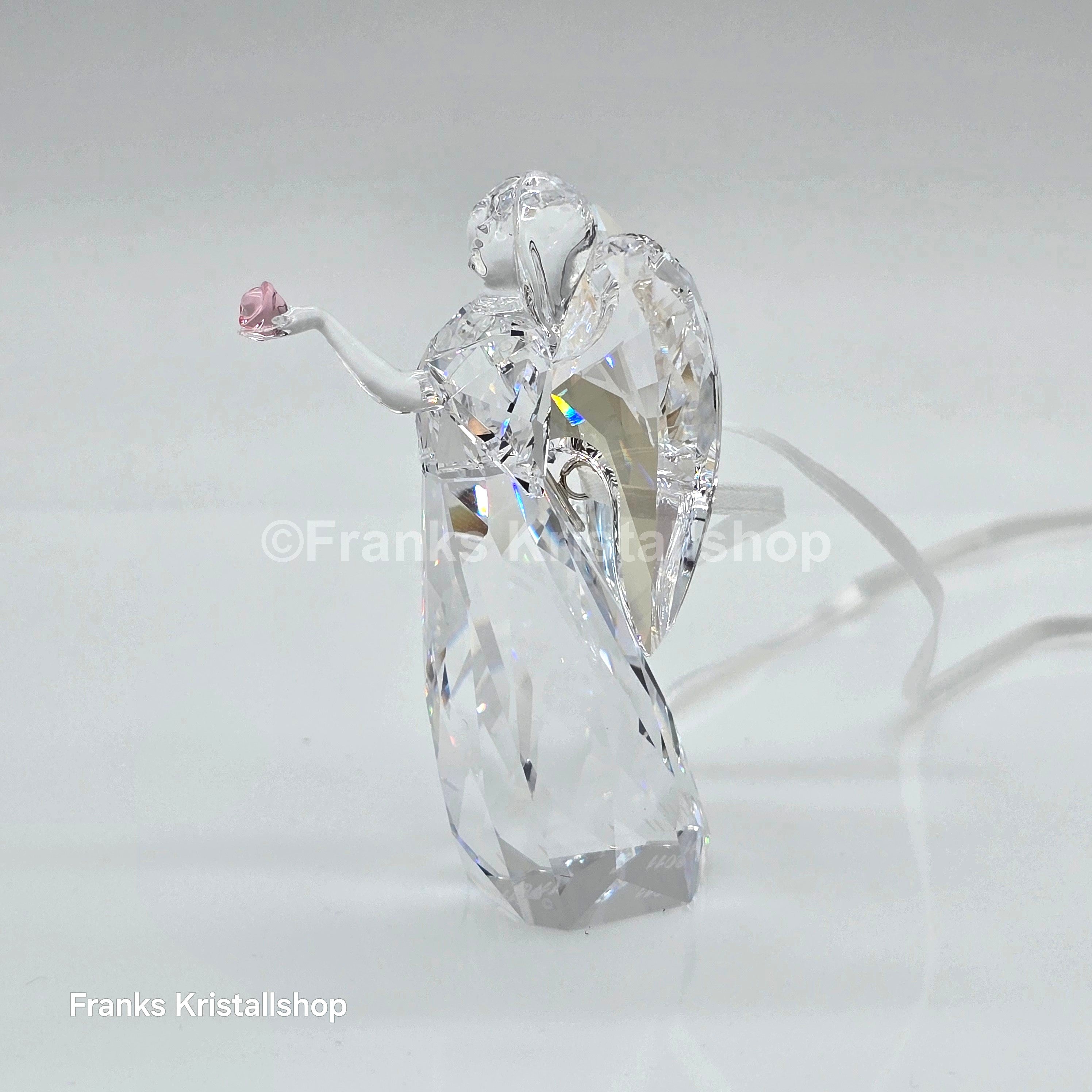 SWAROVSKI Weihnachtsengel 2011 mit Rose limitierte Ausgabe 1096032