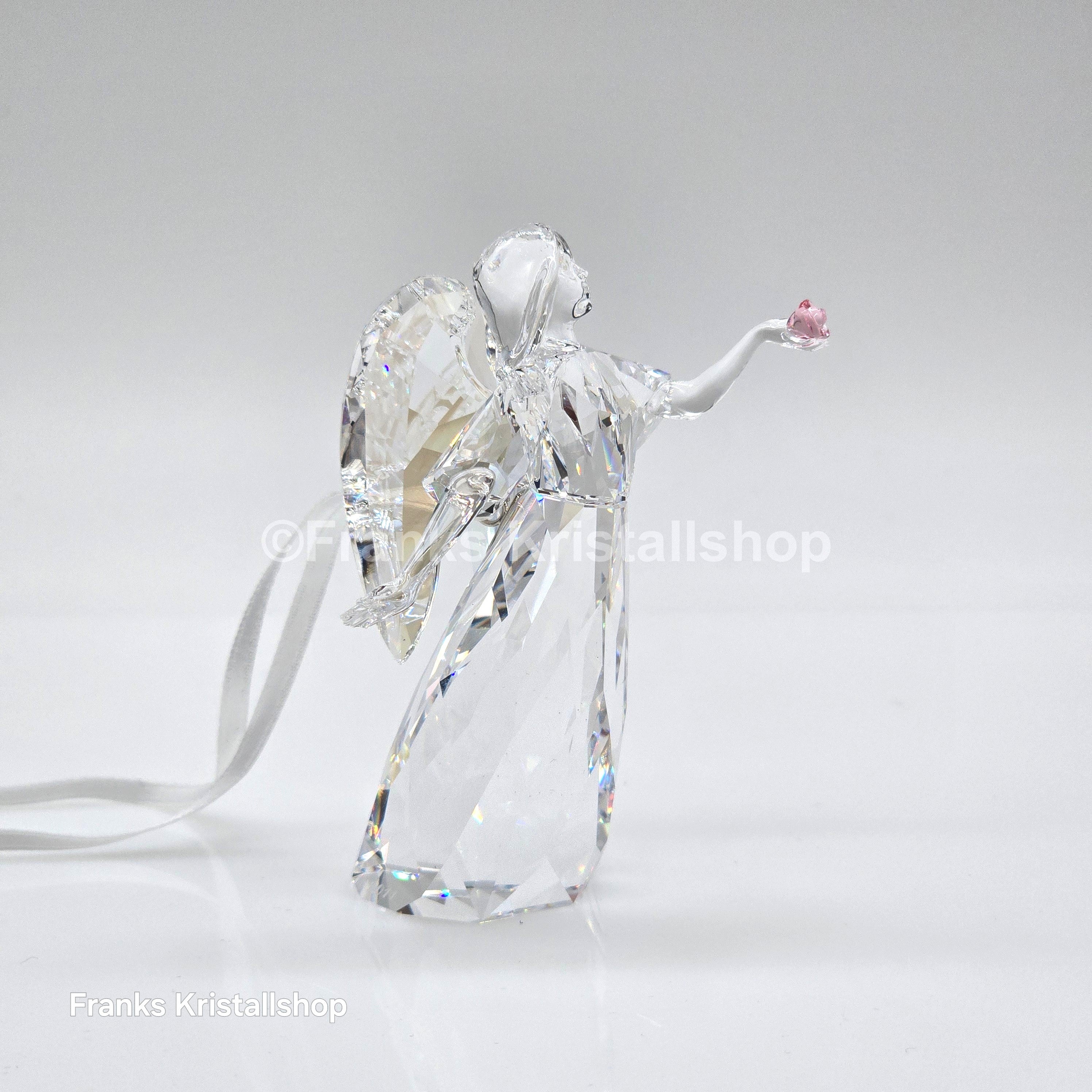 SWAROVSKI Weihnachtsengel 2011 mit Rose limitierte Ausgabe 1096032