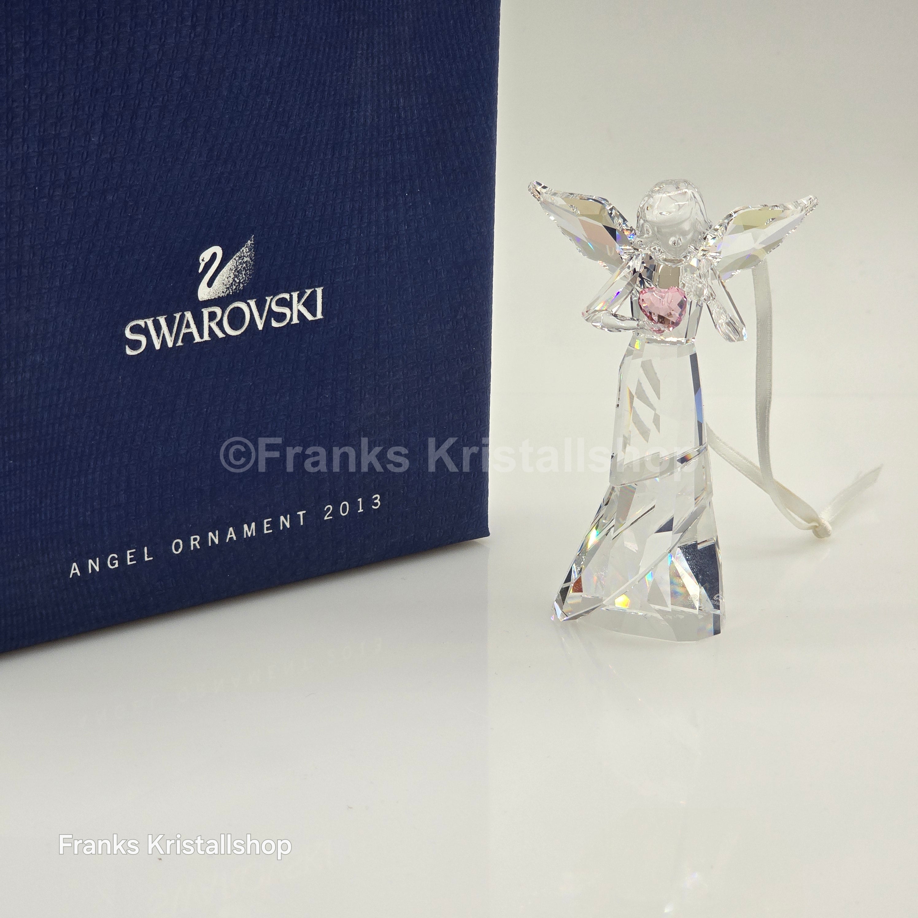 SWAROVSKI Weihnachtsengel 2013 mit rosa Herz limitierte Ausgabe 5004493