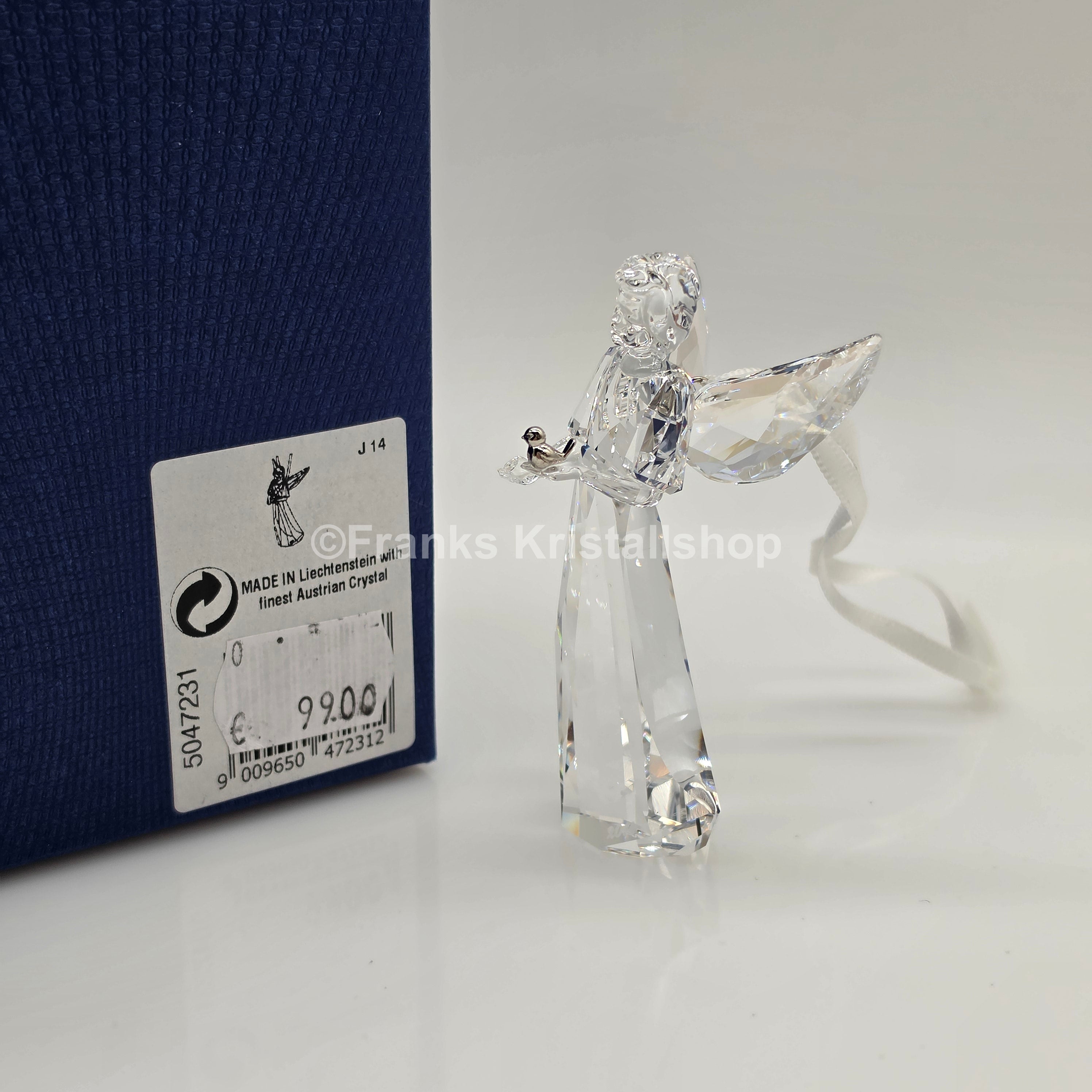 SWAROVSKI Weihnachtsengel 2014 mit Vogel limitierte Ausgabe 5047231