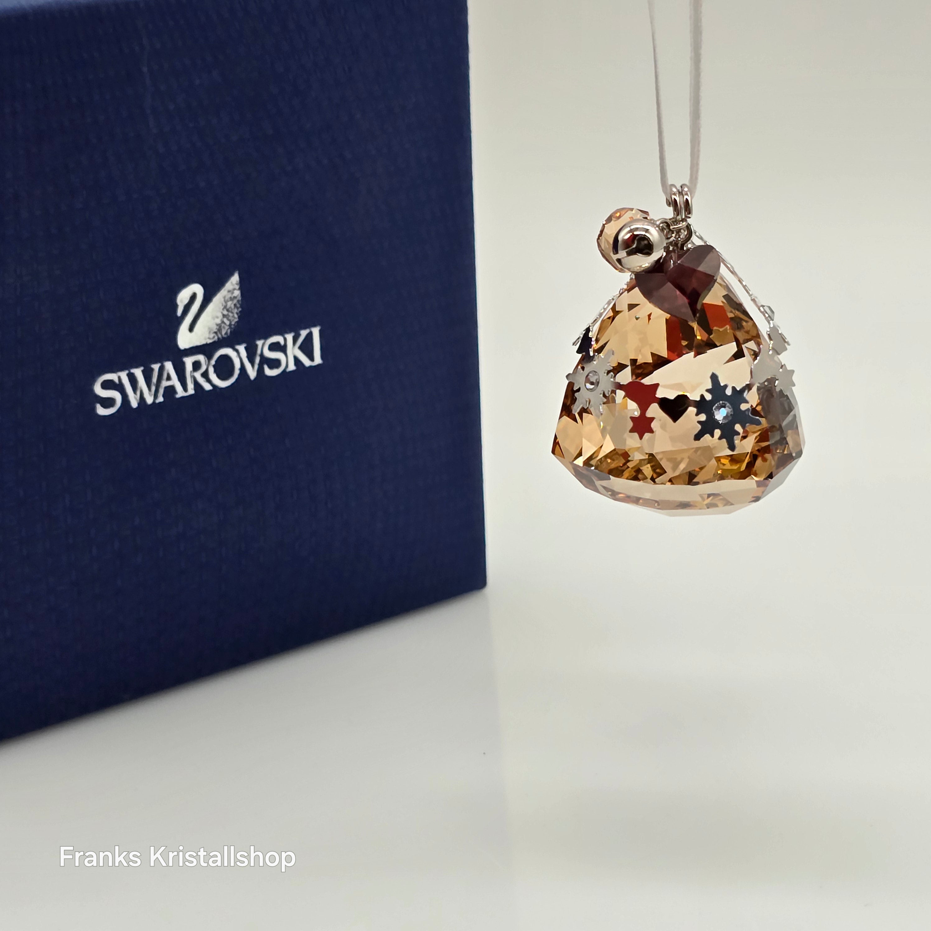 SWAROVSKI Weihnachtsglocke Gold Ornament 1144687