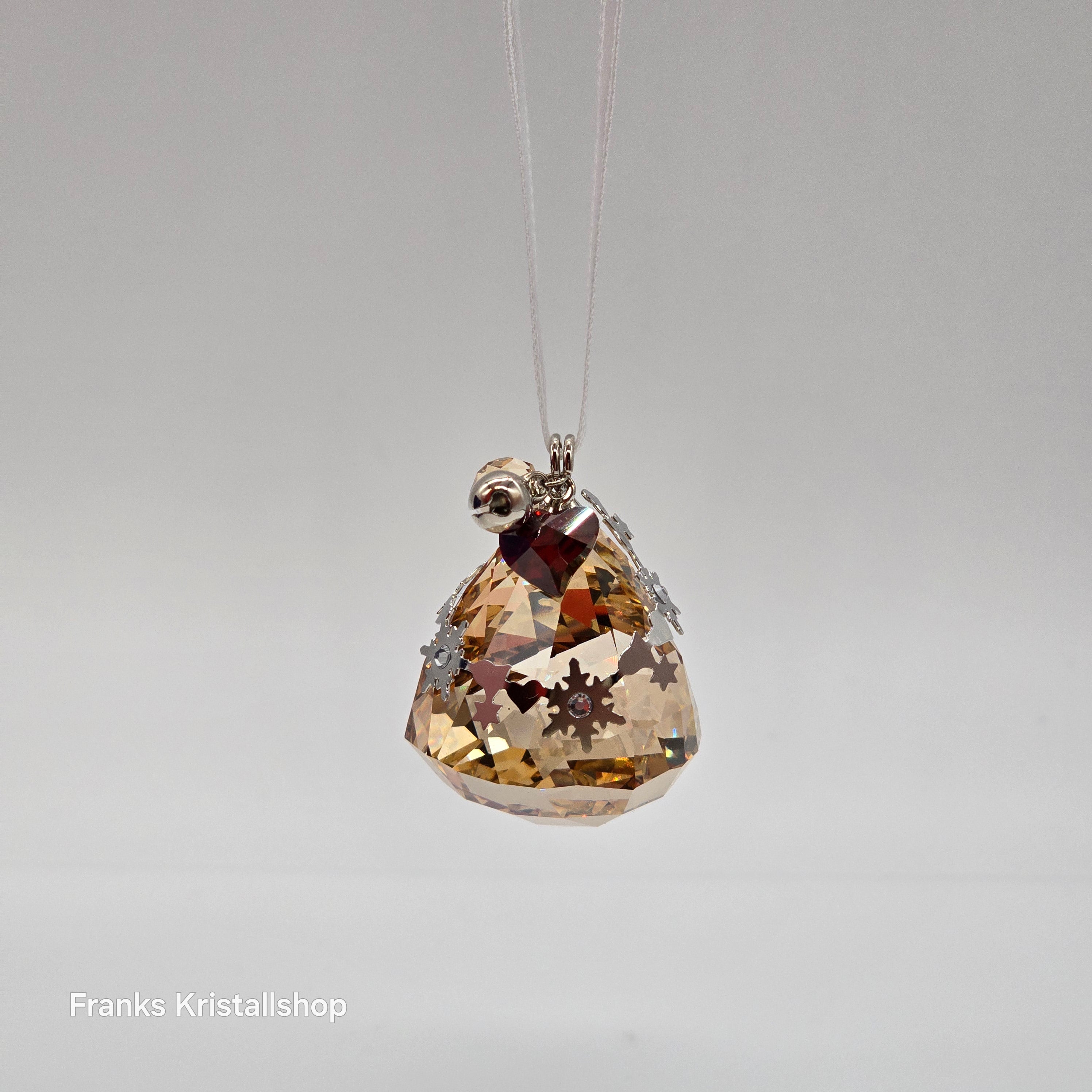 SWAROVSKI Weihnachtsglocke Gold Ornament 1144687