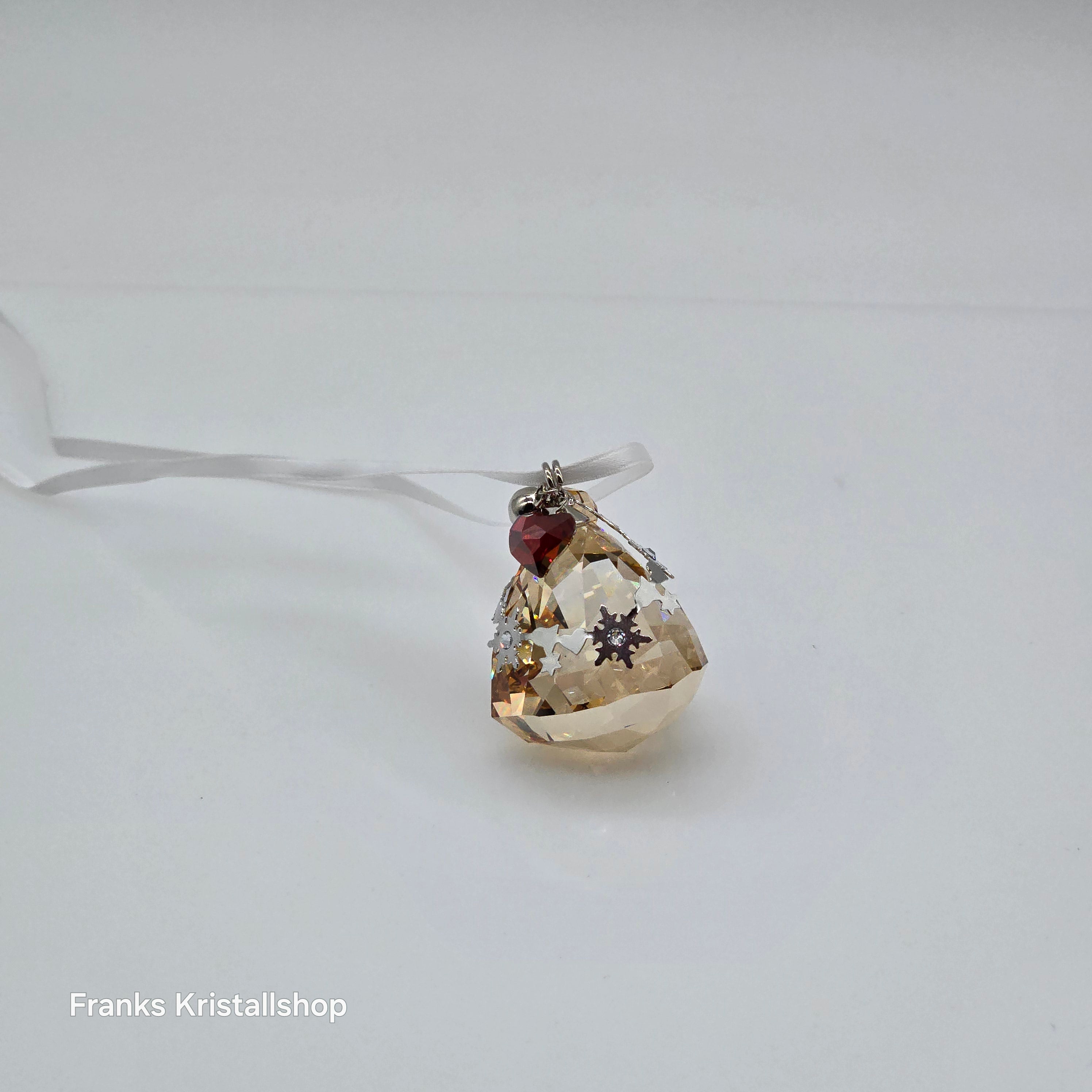 SWAROVSKI Weihnachtsglocke Gold Ornament 1144687