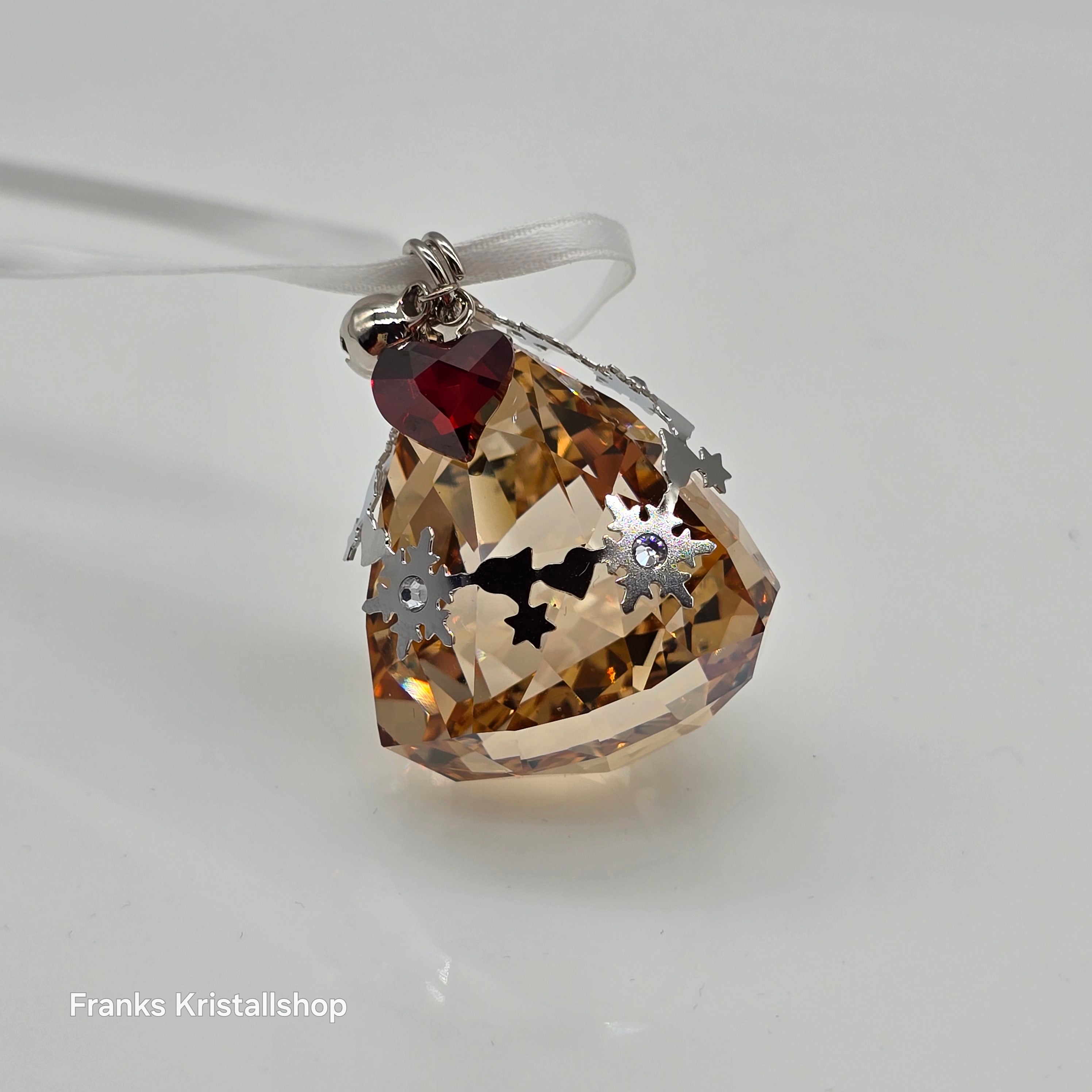 SWAROVSKI Weihnachtsglocke Gold Ornament 1144687