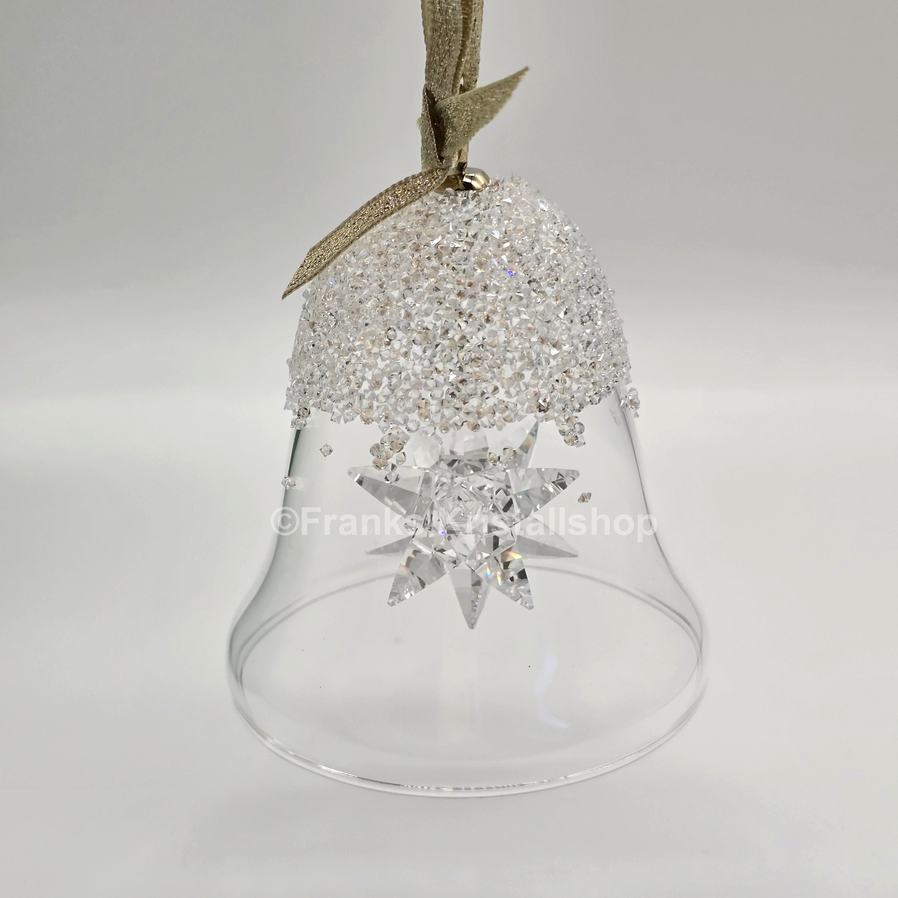 SWAROVSKI Weihnachtsglocke mit Stern Groß Glocke 5626007 Uni