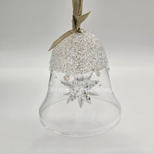 Lade das Bild in den Galerie-Viewer, SWAROVSKI Weihnachtsglocke mit Stern Groß Glocke 5626007 Uni
