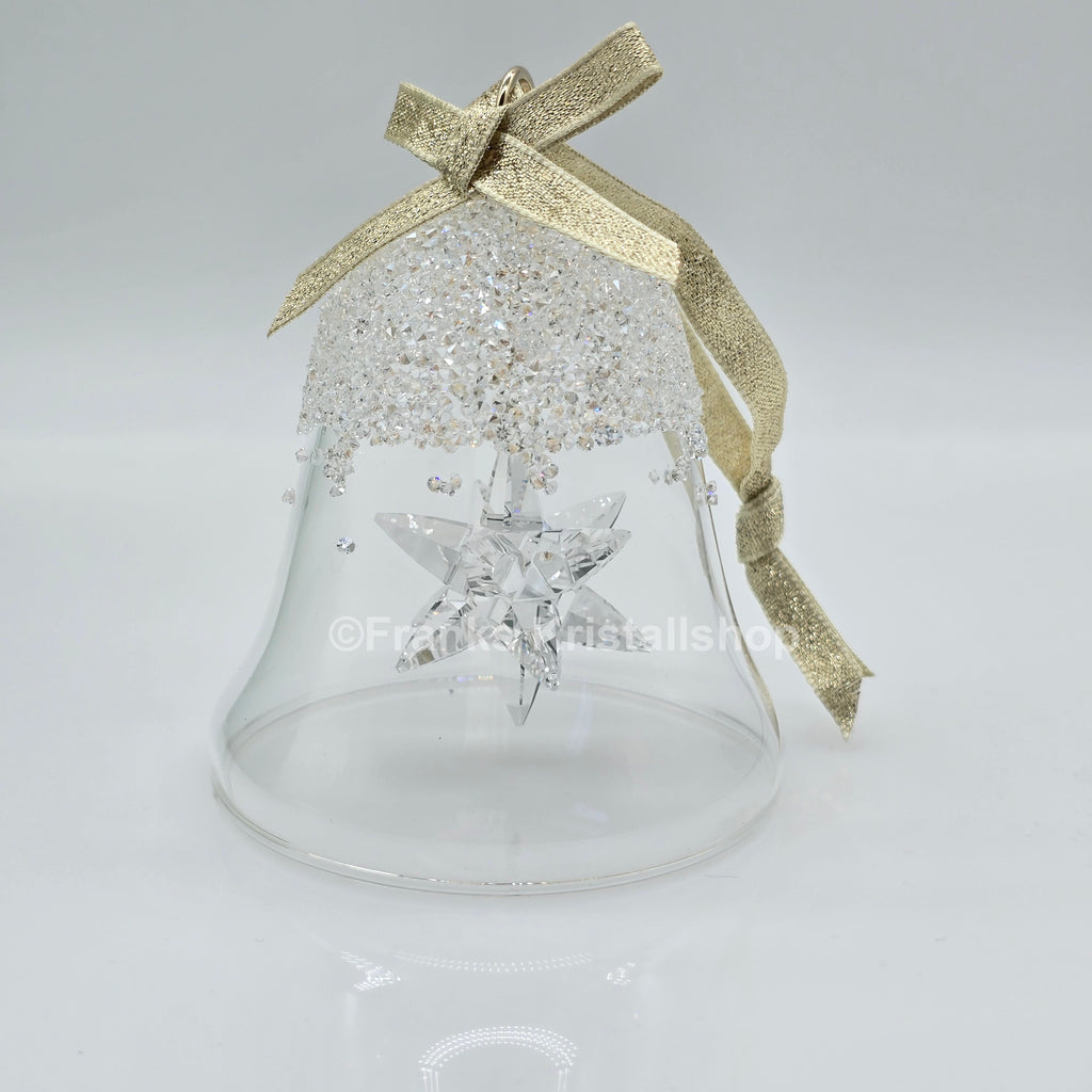 SWAROVSKI Weihnachtsglocke mit Stern Groß Glocke 5626007 Uni