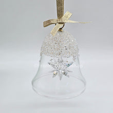 Lade das Bild in den Galerie-Viewer, SWAROVSKI Weihnachtsglocke mit Stern Groß Glocke 5626007 Uni

