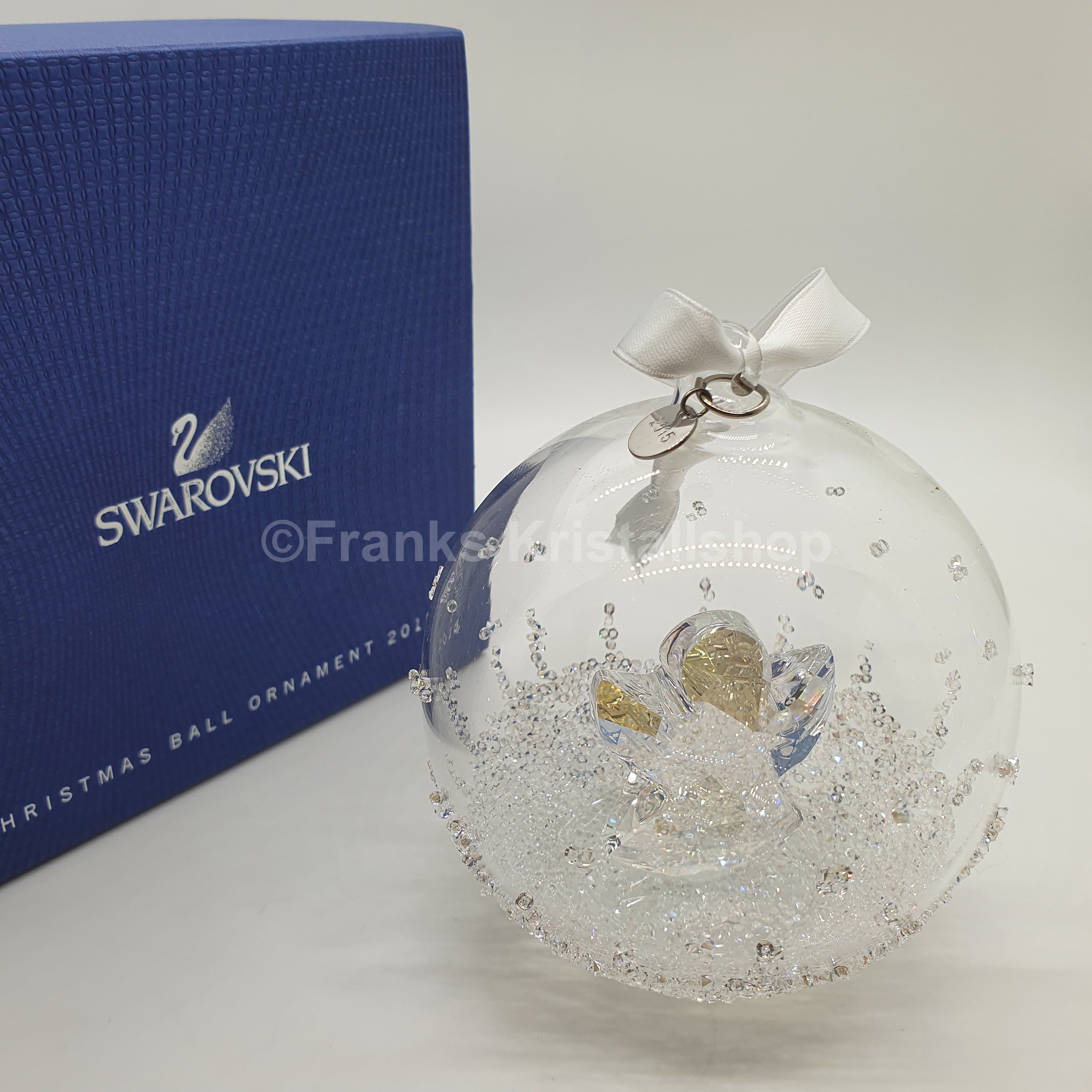 SWAROVSKI Christmas Ball 2015 Large Angel 5135821 without certificate