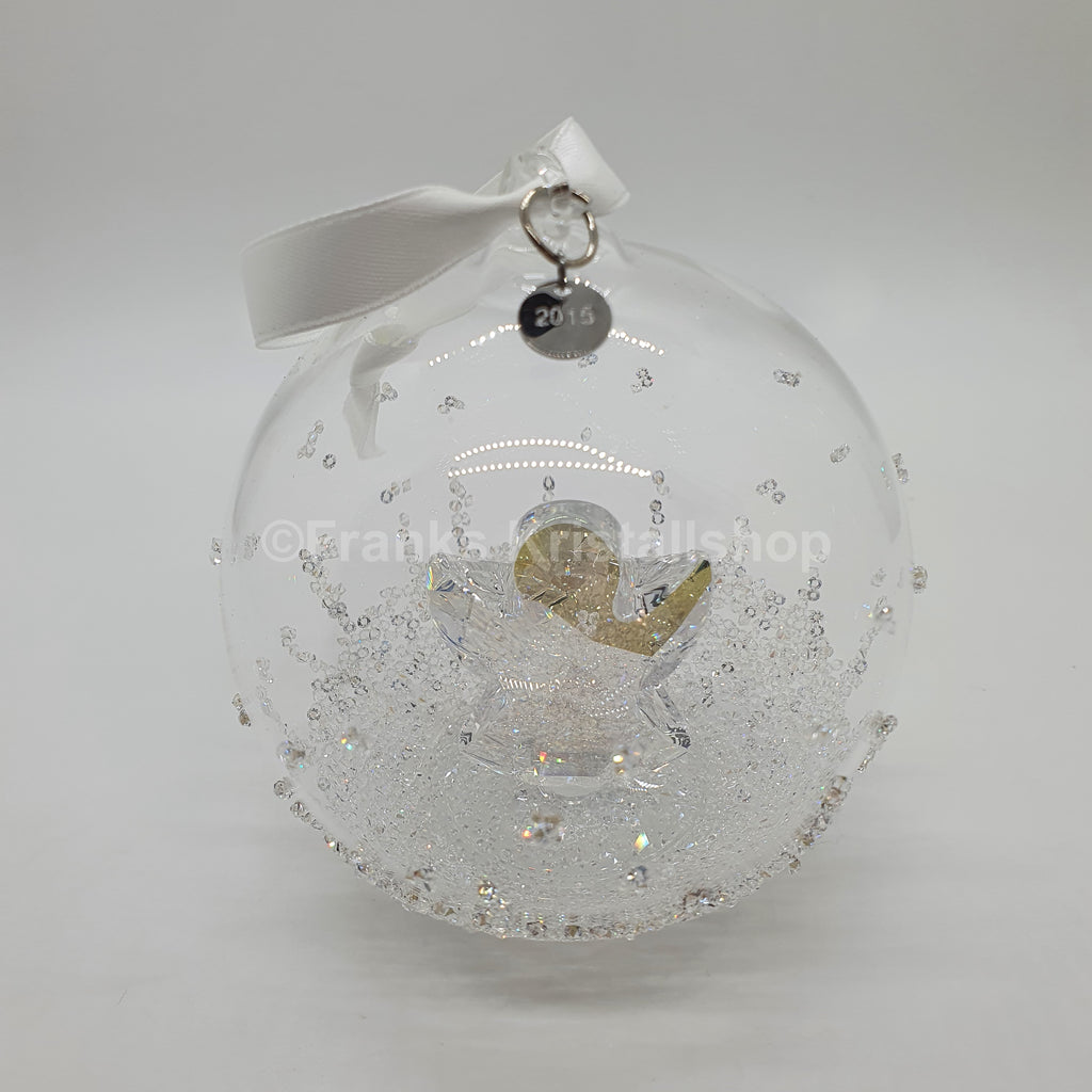 SWAROVSKI Christmas Ball 2015 Large Angel 5135821 without certificate