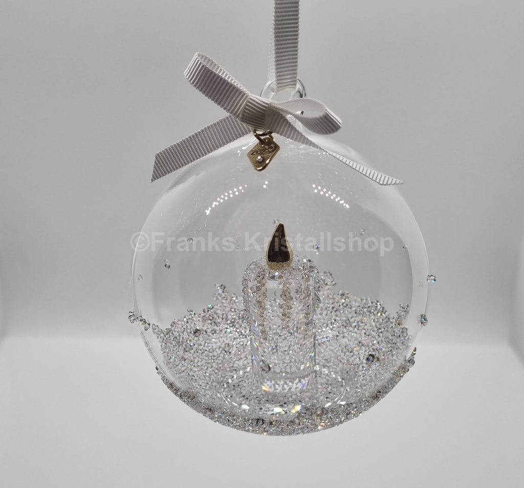 SWAROVSKI Weihnachtskugel 2023 Groß Kerze 5658439