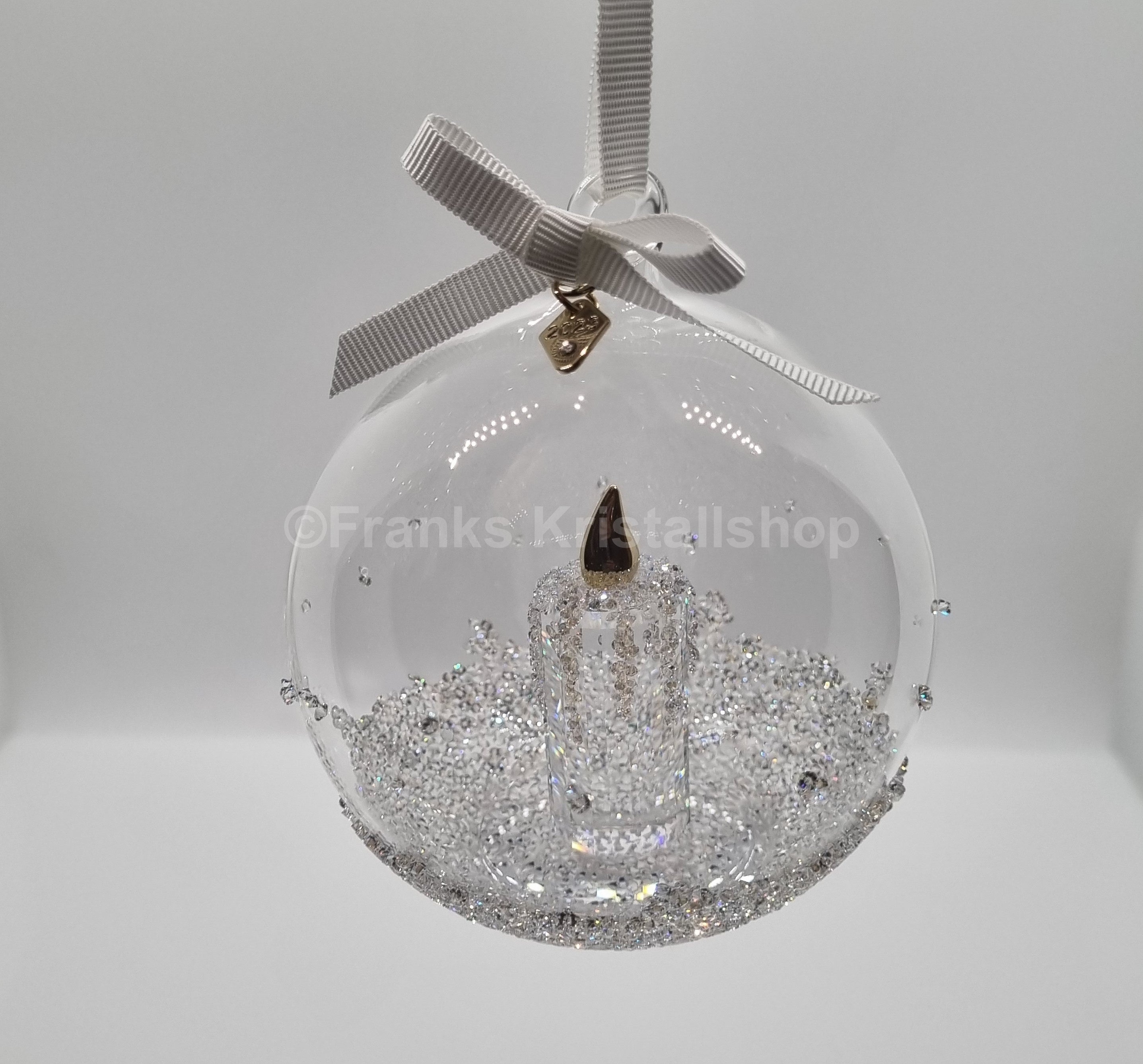 SWAROVSKI Weihnachtskugel 2023 Groß Kerze 5658439