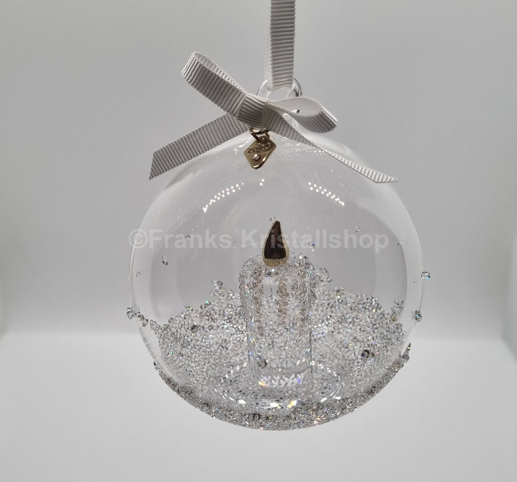 SWAROVSKI Weihnachtskugel 2023 Groß Kerze 5658439
