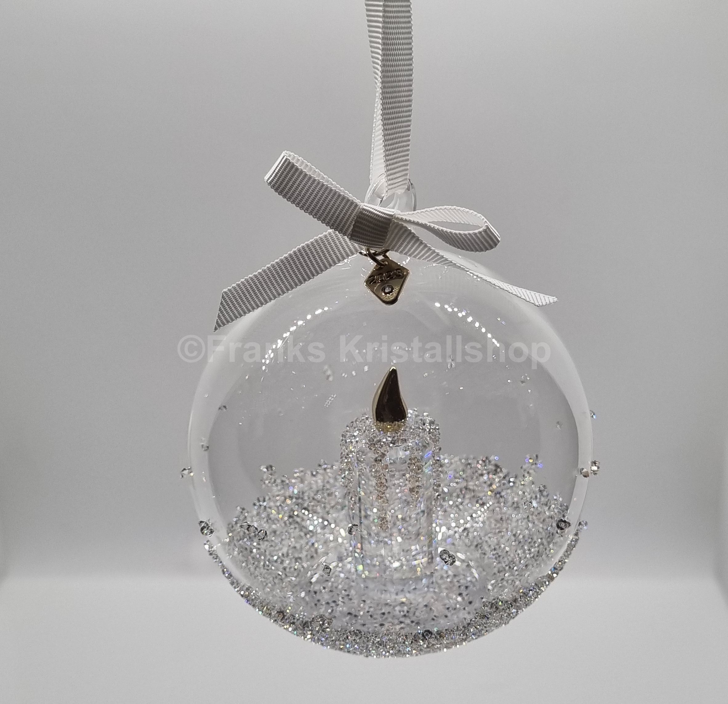 SWAROVSKI Weihnachtskugel 2023 Groß Kerze 5658439