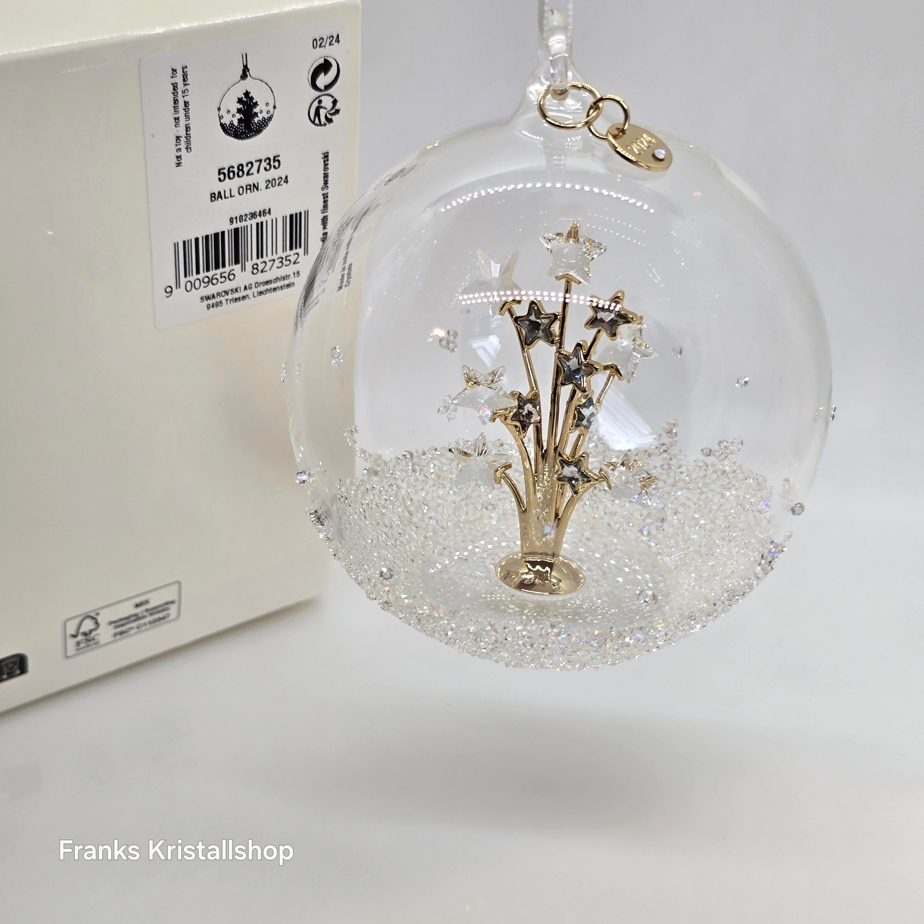 SWAROVSKI Weihnachtskugel 2024 Groß 5682735