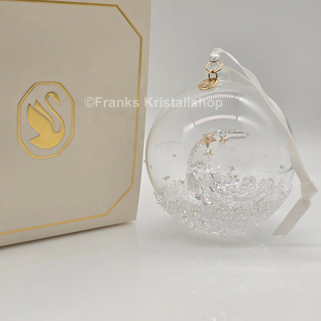 SWAROVSKI Weihnachtskugel 2025 groß Mond 5701865