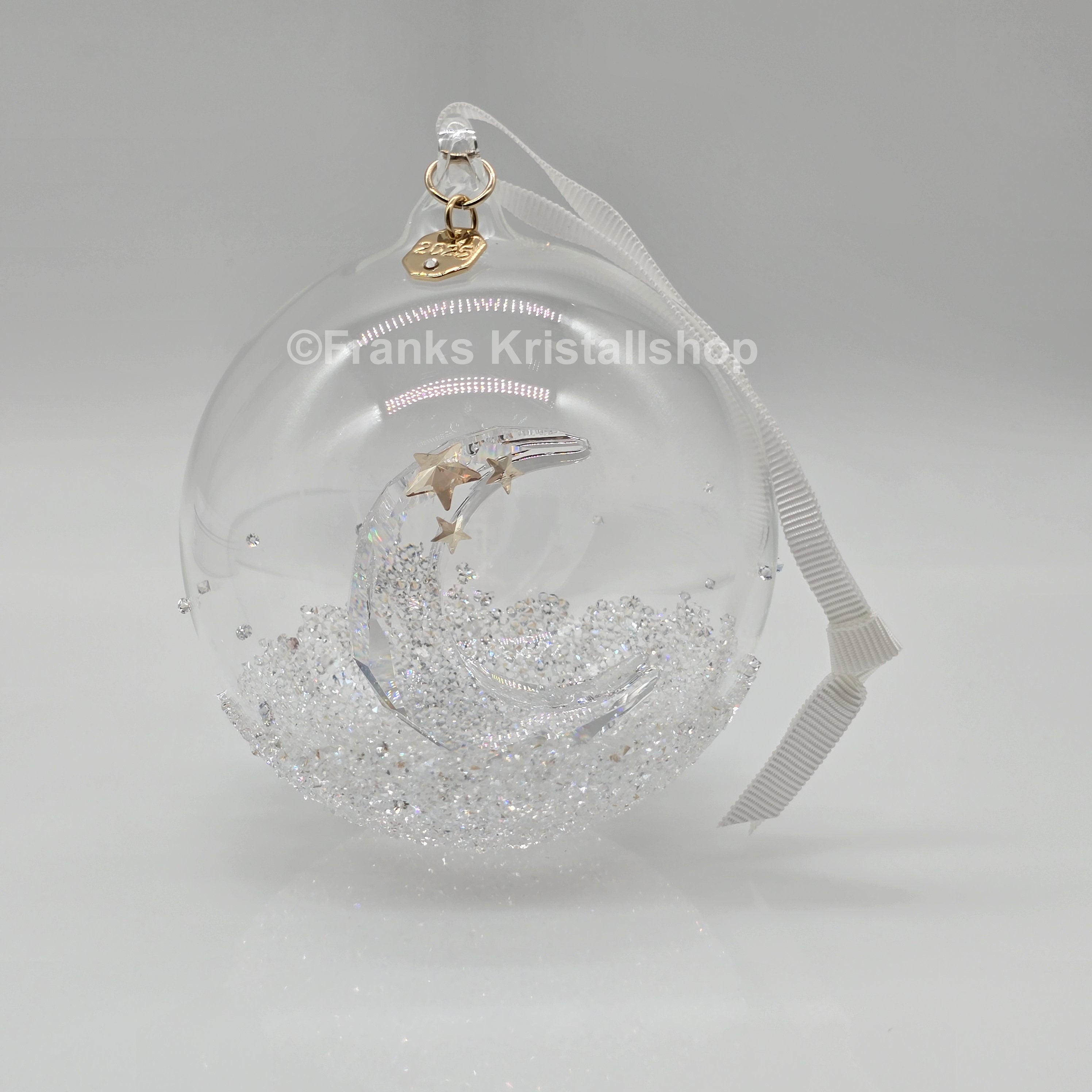 SWAROVSKI Weihnachtskugel 2025 groß Mond 5701865