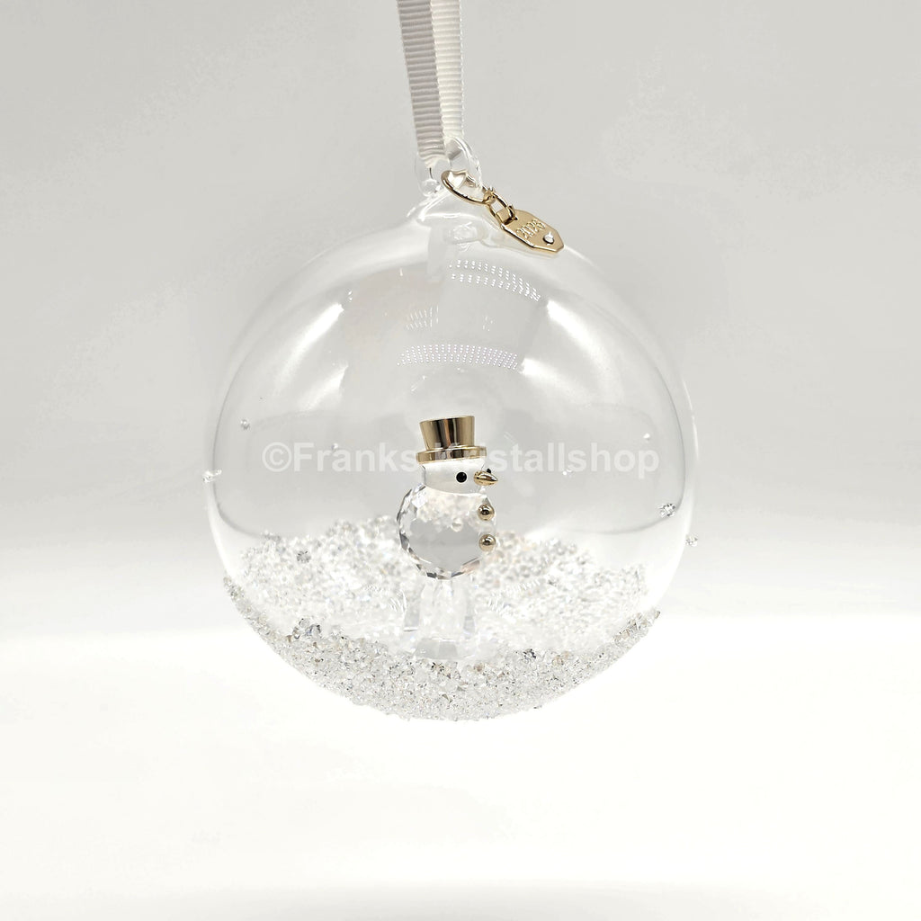 SWAROVSKI Weihnachtskugel 2026 Groß Schneemann 5732528