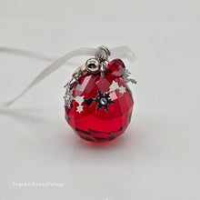 Lade das Bild in den Galerie-Viewer, SWAROVSKI Weihnachtskugel Rot Ornament 1144685
