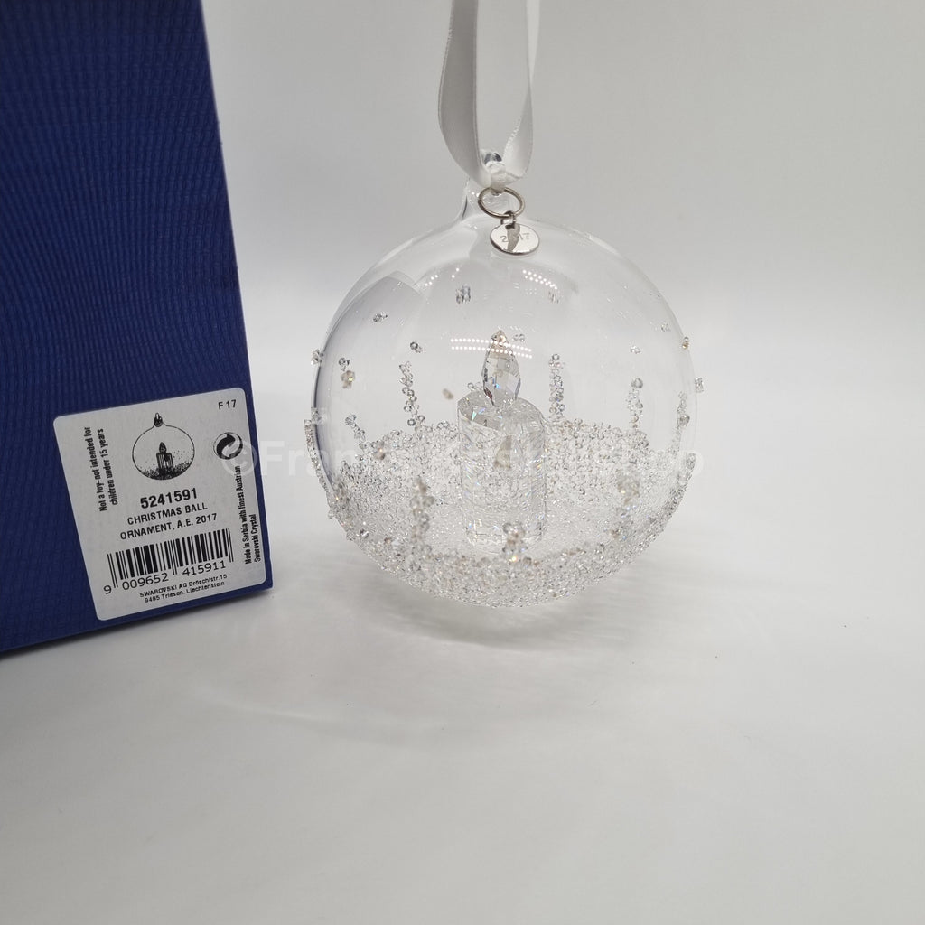 SWAROVSKI Weihnachtskugel 2017 Groß Kerze 5241591