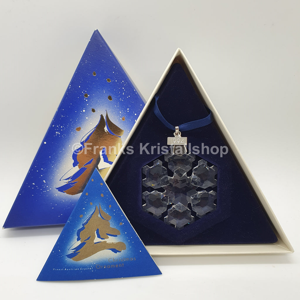 SWAROVSKI Weihnachtsstern 1994 Groß Klar 181632