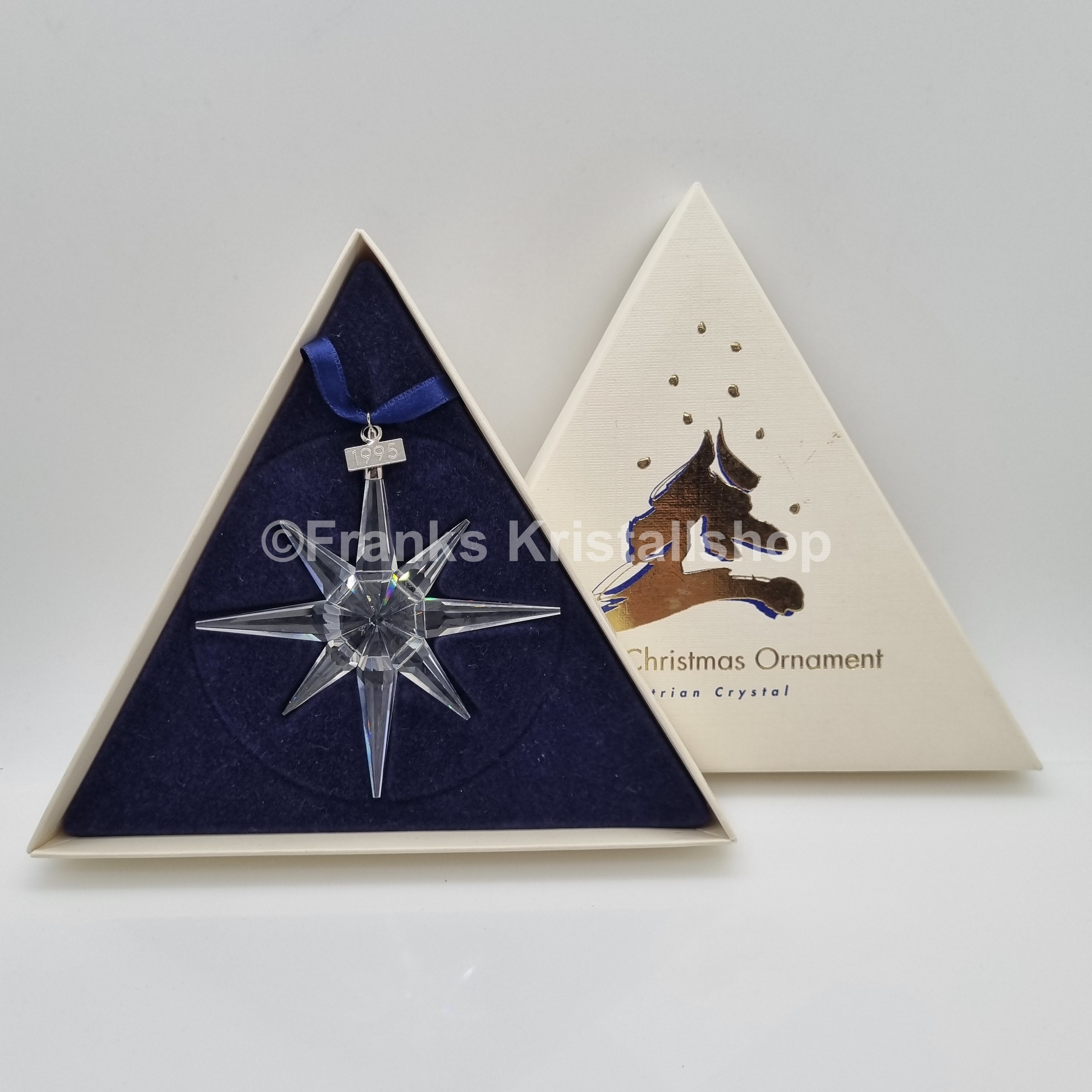 SWAROVSKI Weihnachtsstern 1995 Groß klar 191635