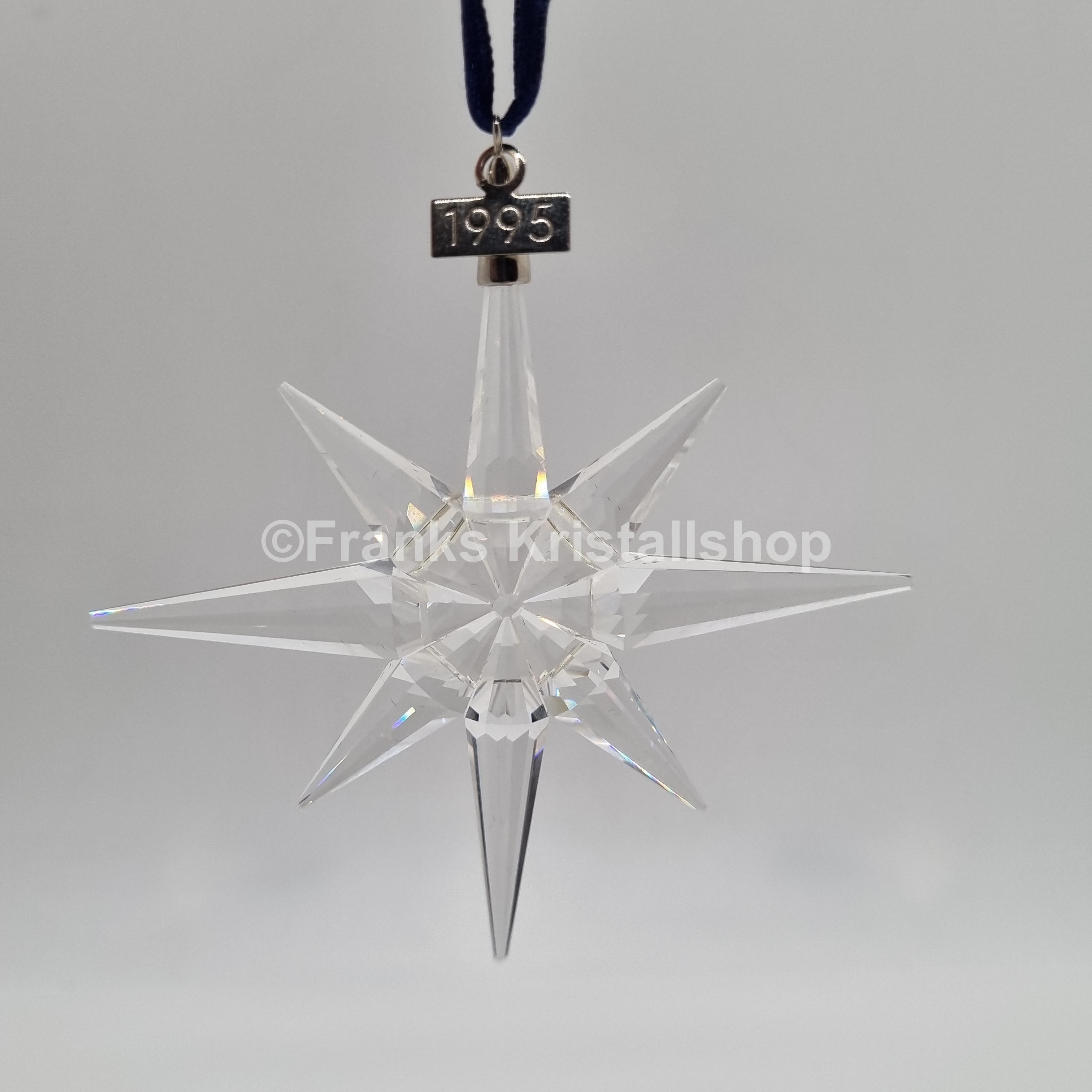 SWAROVSKI Weihnachtsstern 1995 Groß klar 191635